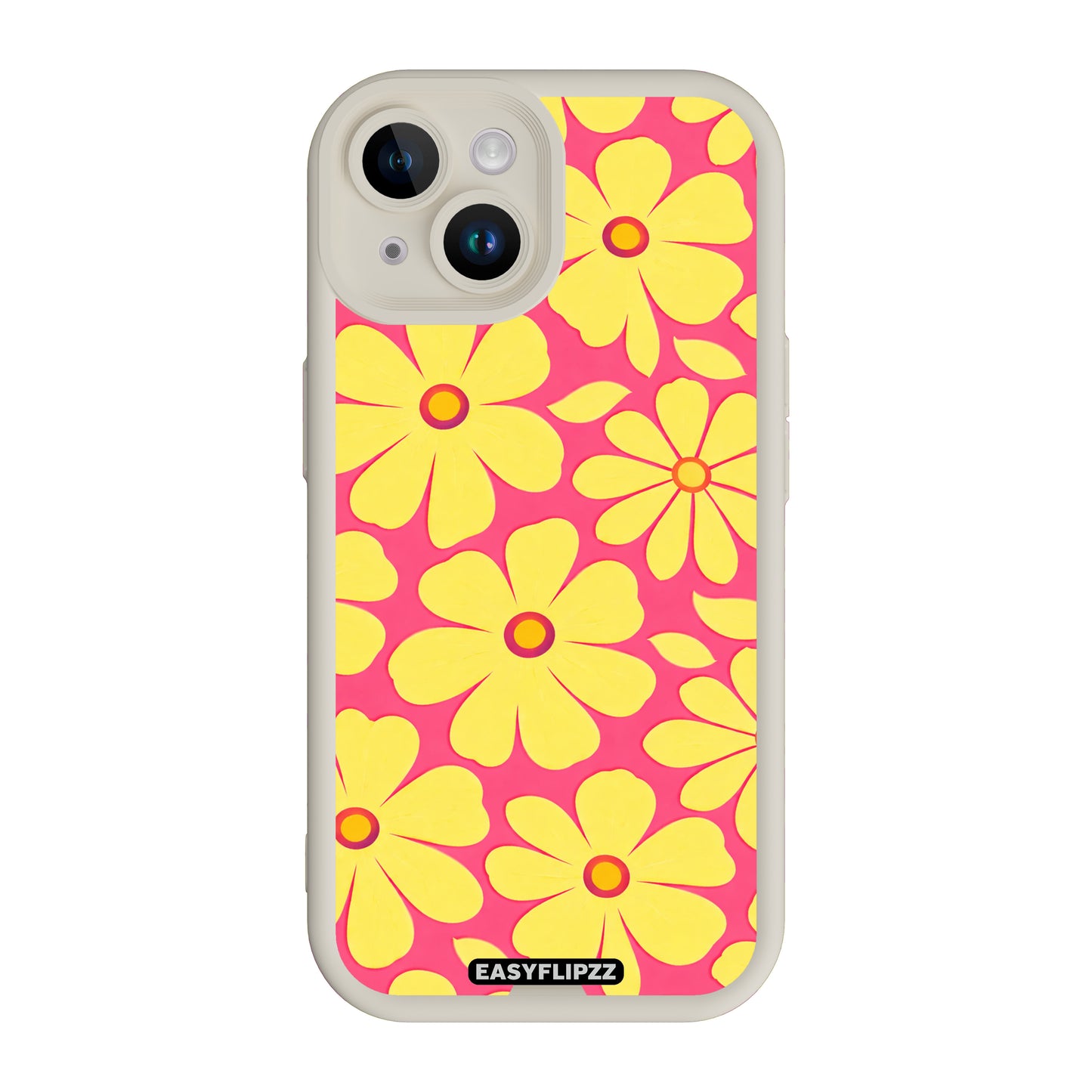 iPhone 13 | Flower Pop Yellow & Pink | Base Set