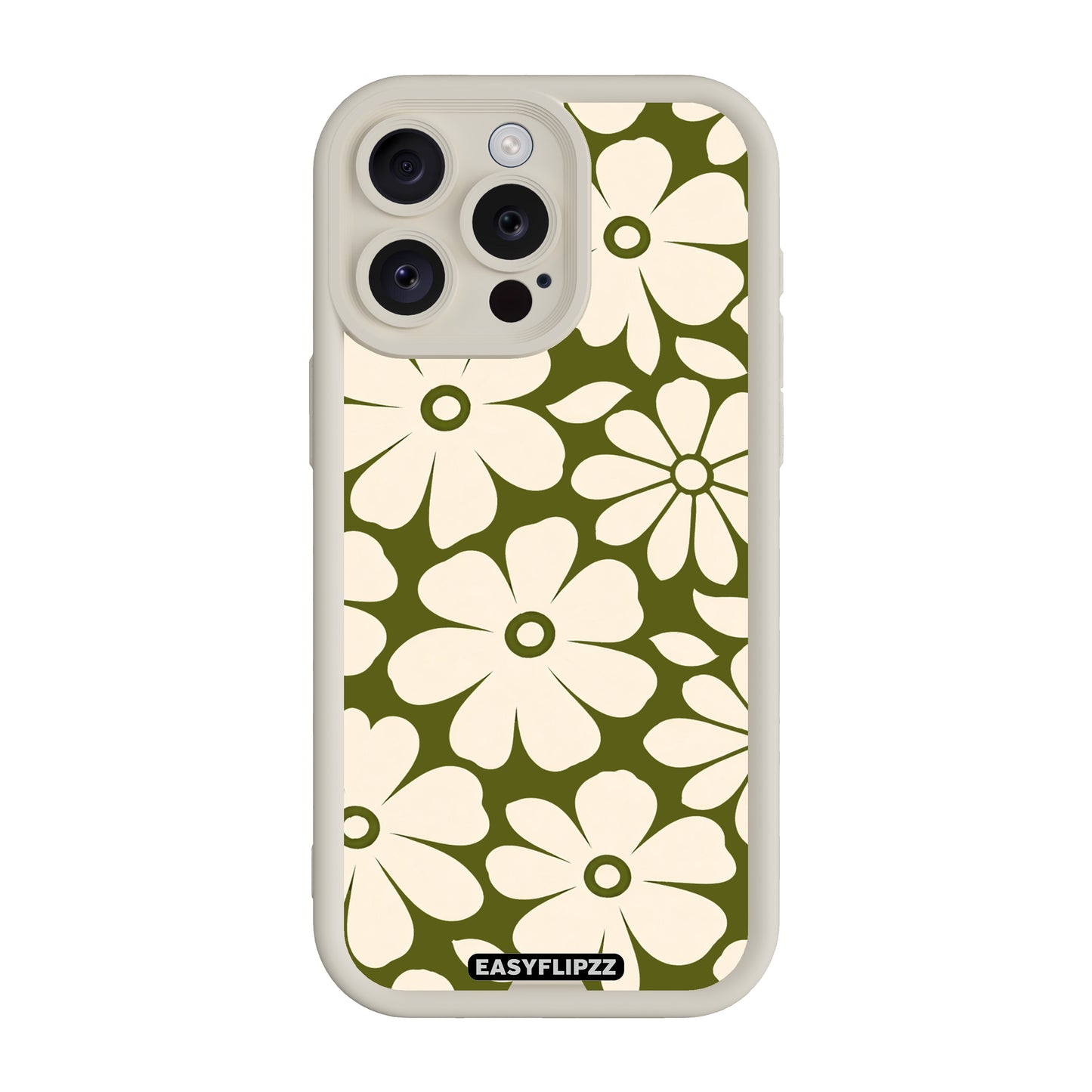 iPhone 12 Pro Max | White | Flower Pop Green | Base Set