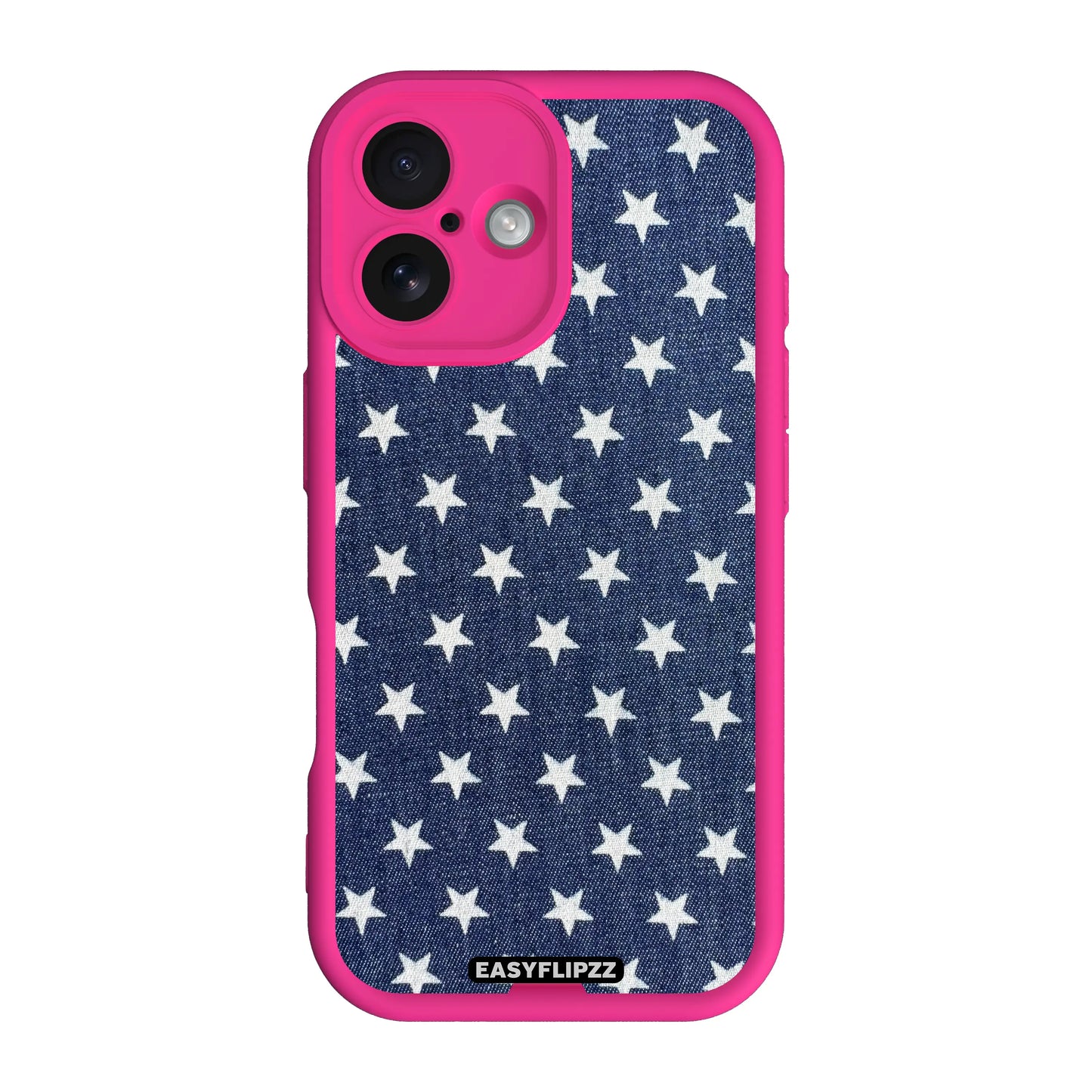 Dark Denim Stars - iPhone 16