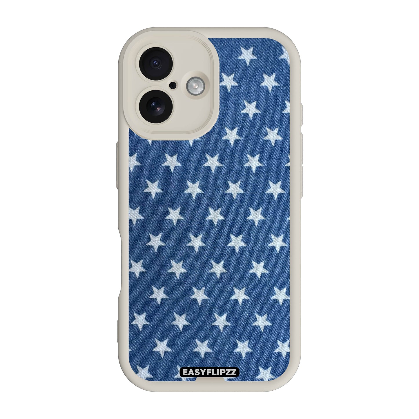 Light Denim Stars - iPhone 16