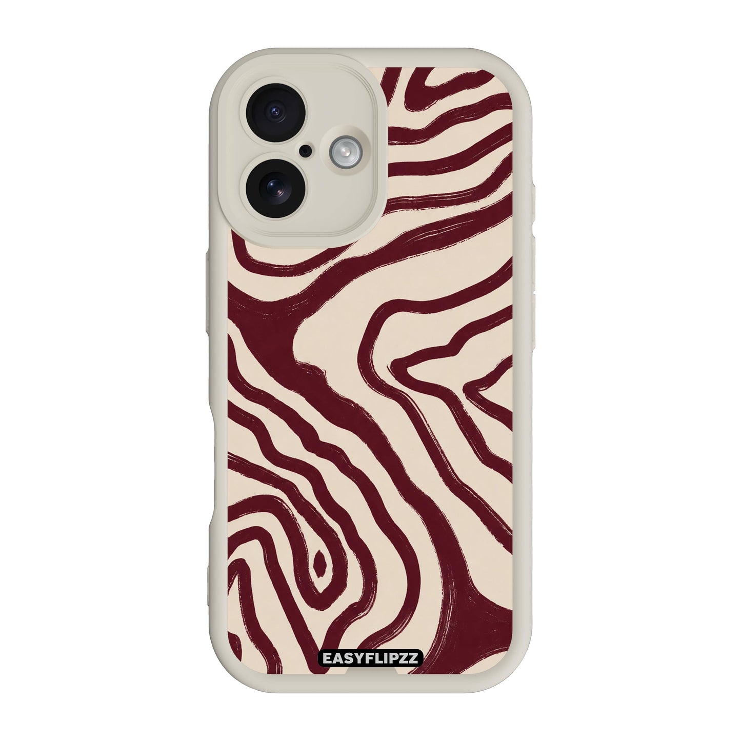 Burgundy Flow - iPhone 16
