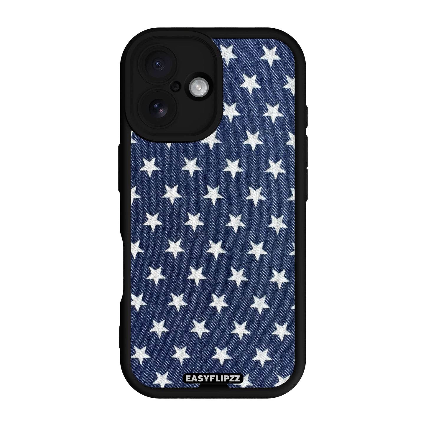 Dark Denim Stars - iPhone 16
