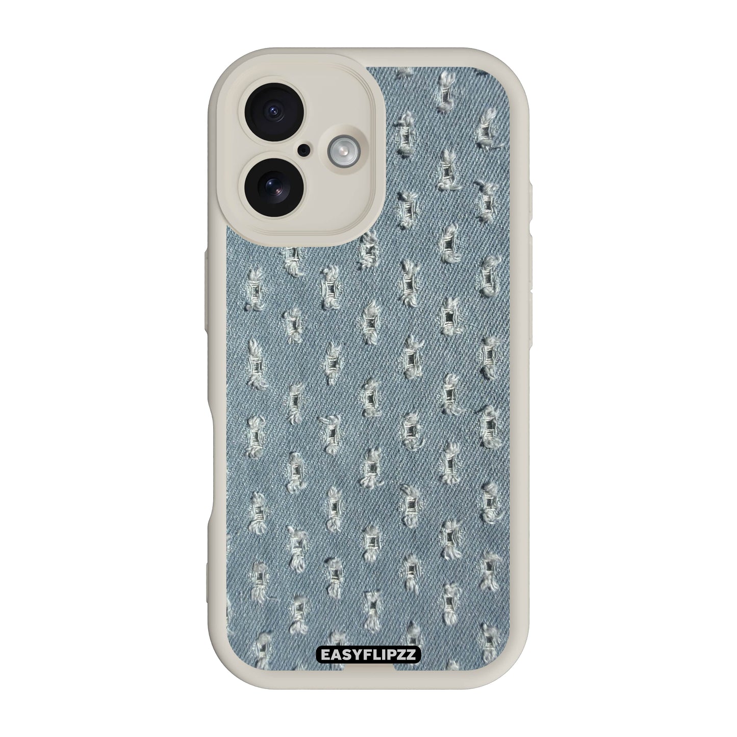 Sky Distressed Denim - iPhone 16