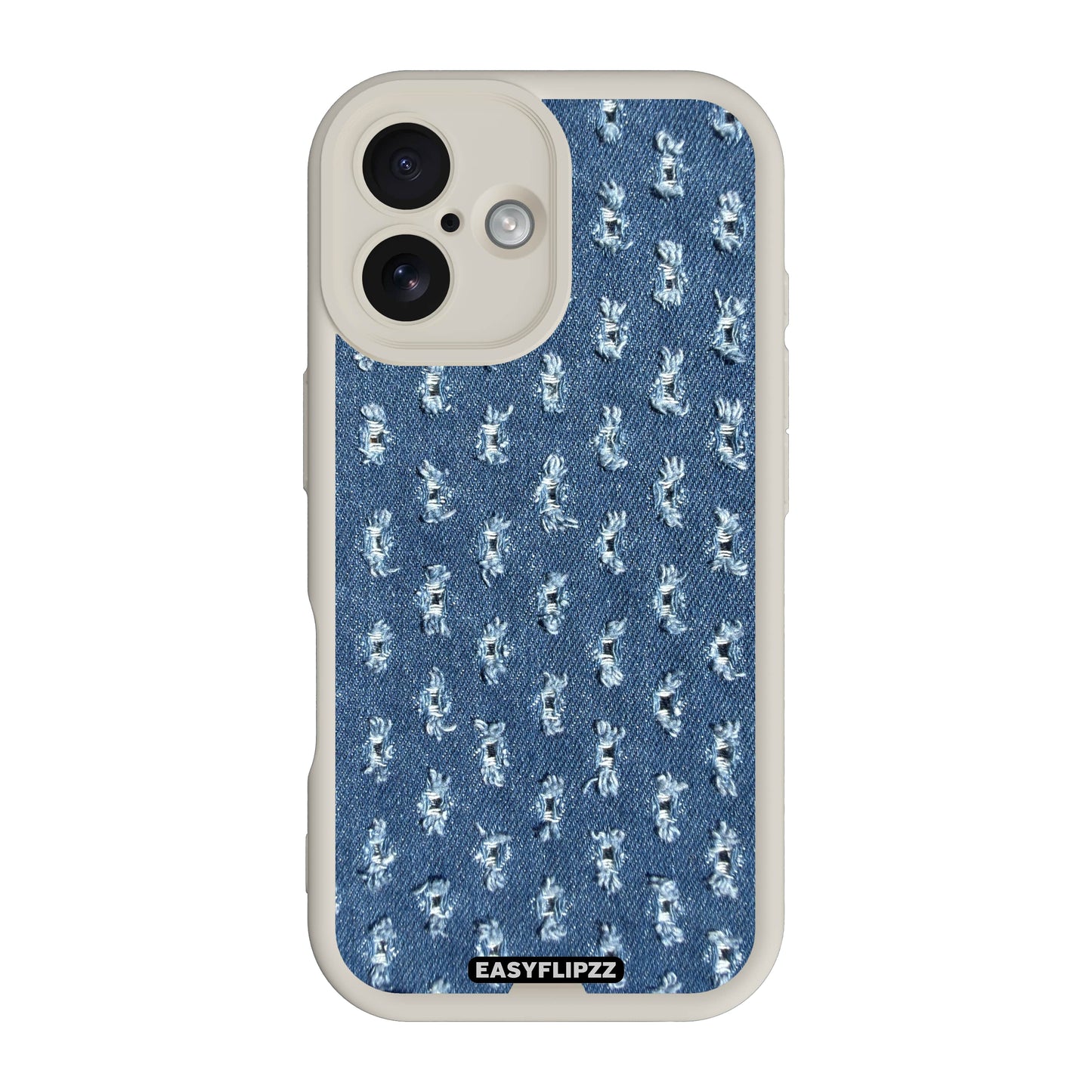 Midnight Distressed Denim - iPhone 16 Plus
