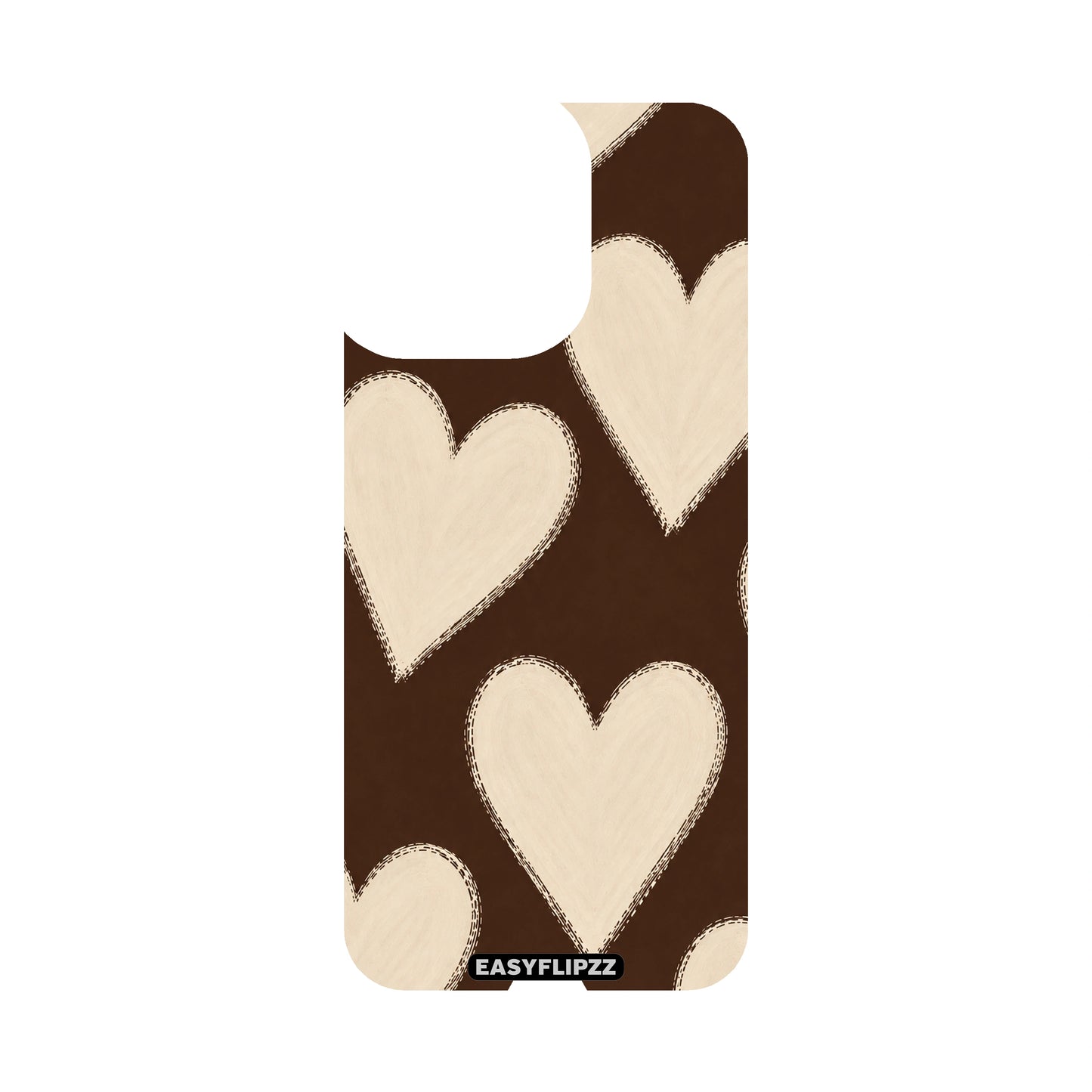 Mocha Hearts Backflipzz - iPhone 13 Pro