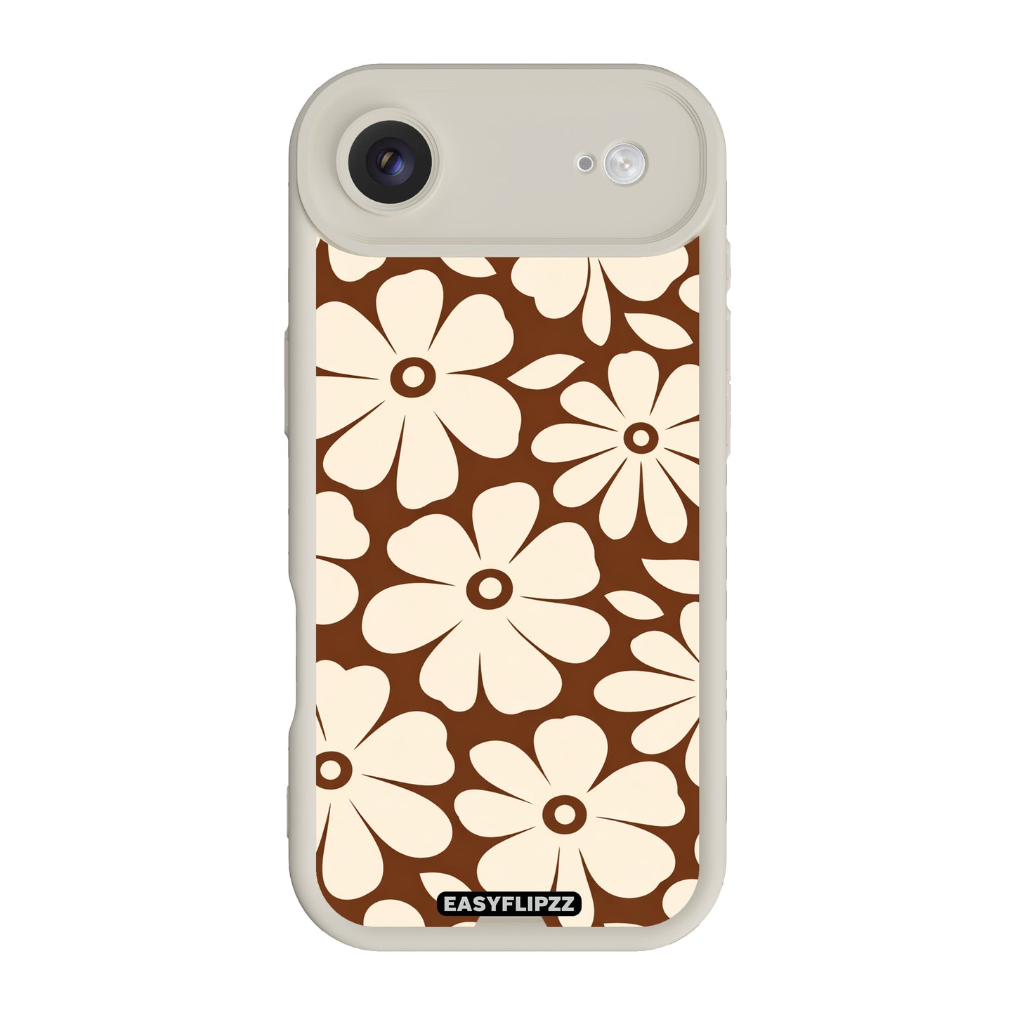 iPhone 17 Air | White | Flower Pop Brown | Base Set