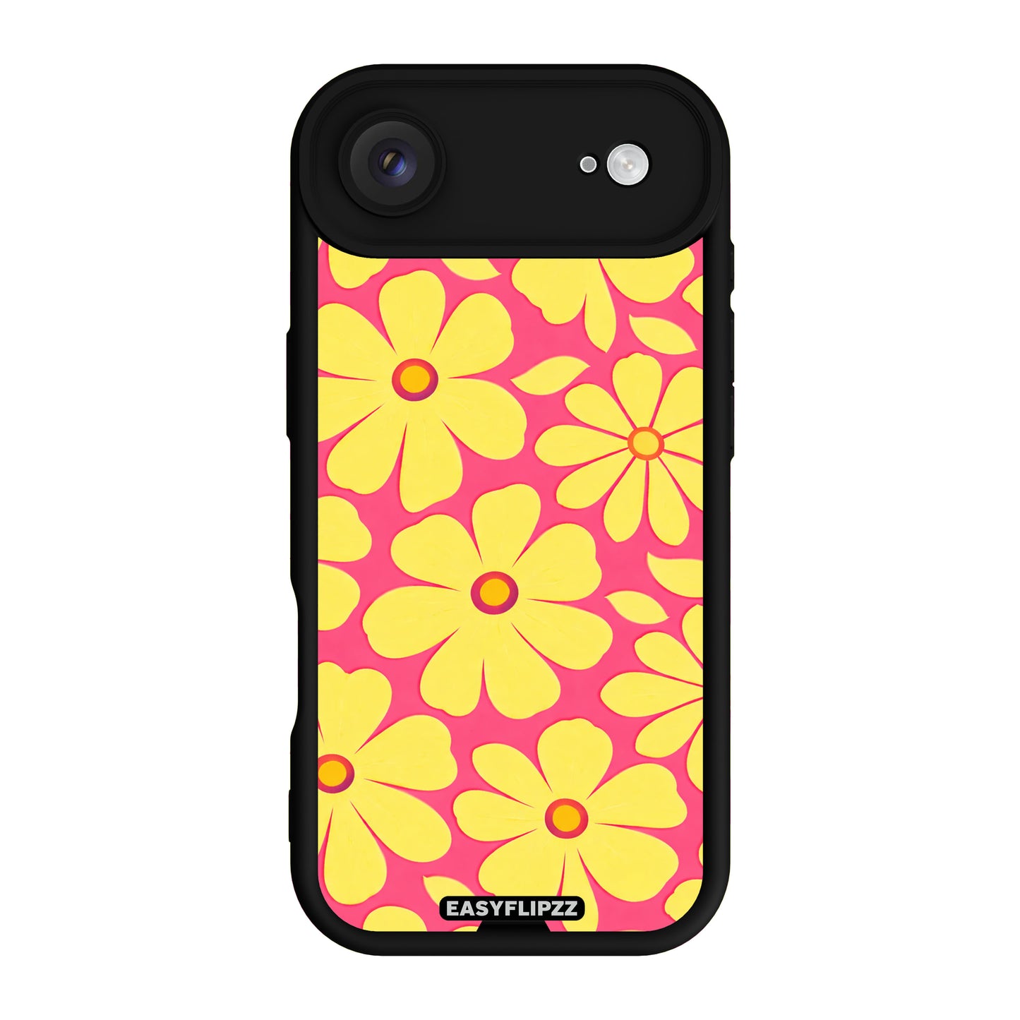 iPhone 17 Air | Black | Flower Pop Yellow & Pink | Base Set