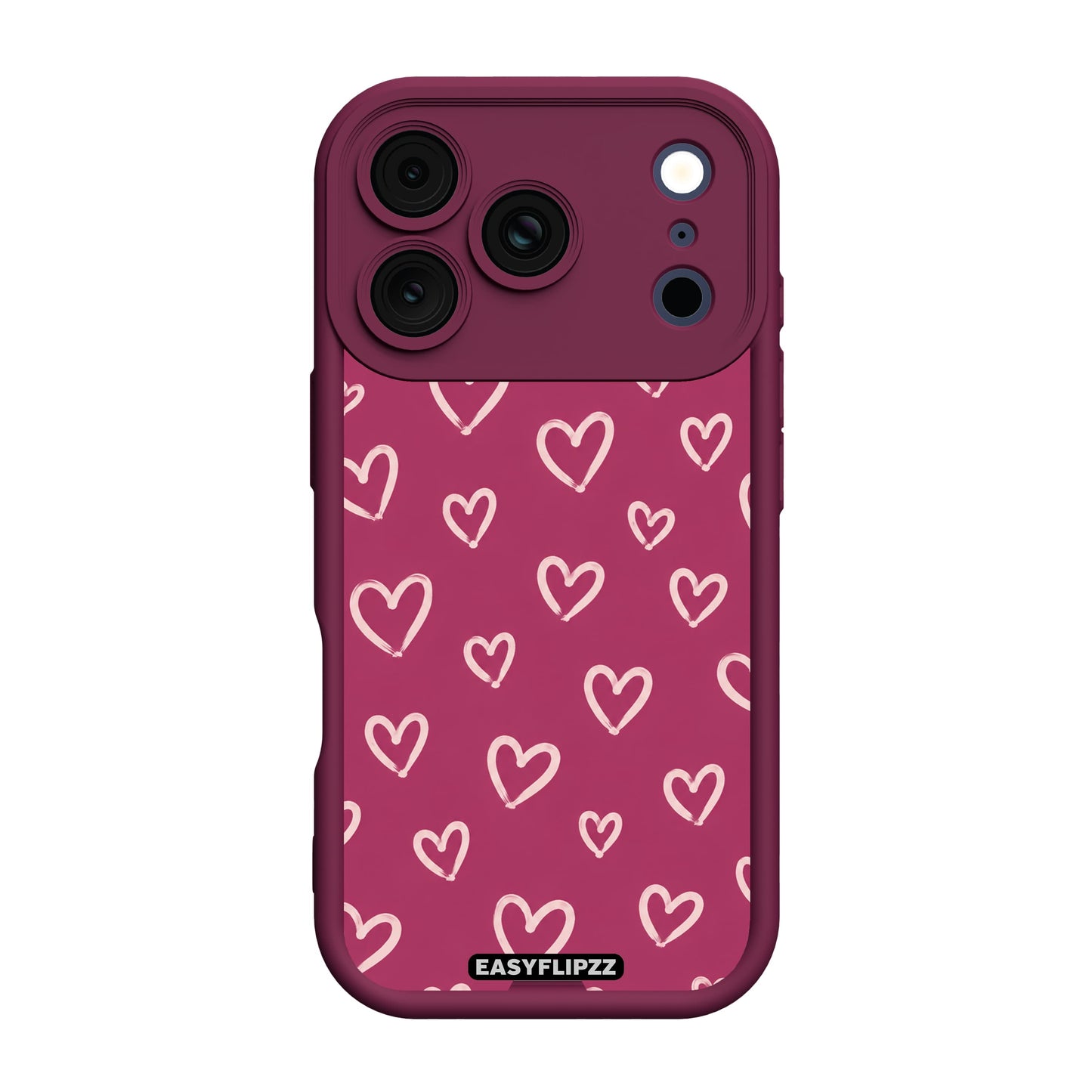 Berry Hearts - iPhone 17 Pro Max