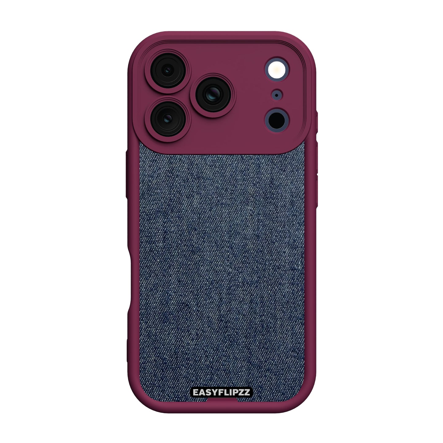 iPhone 17 Pro | Burgundy | Jeans Dark Denim | Base Set