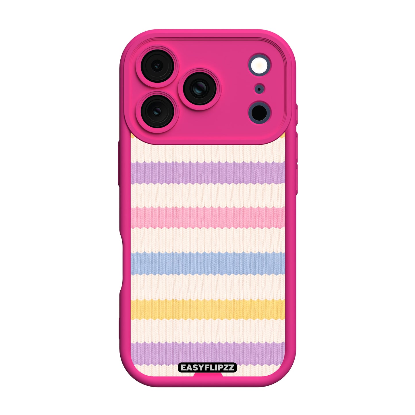 iPhone 17 Pro Max | Pink | Cozy Stripes Pastel | Base Set