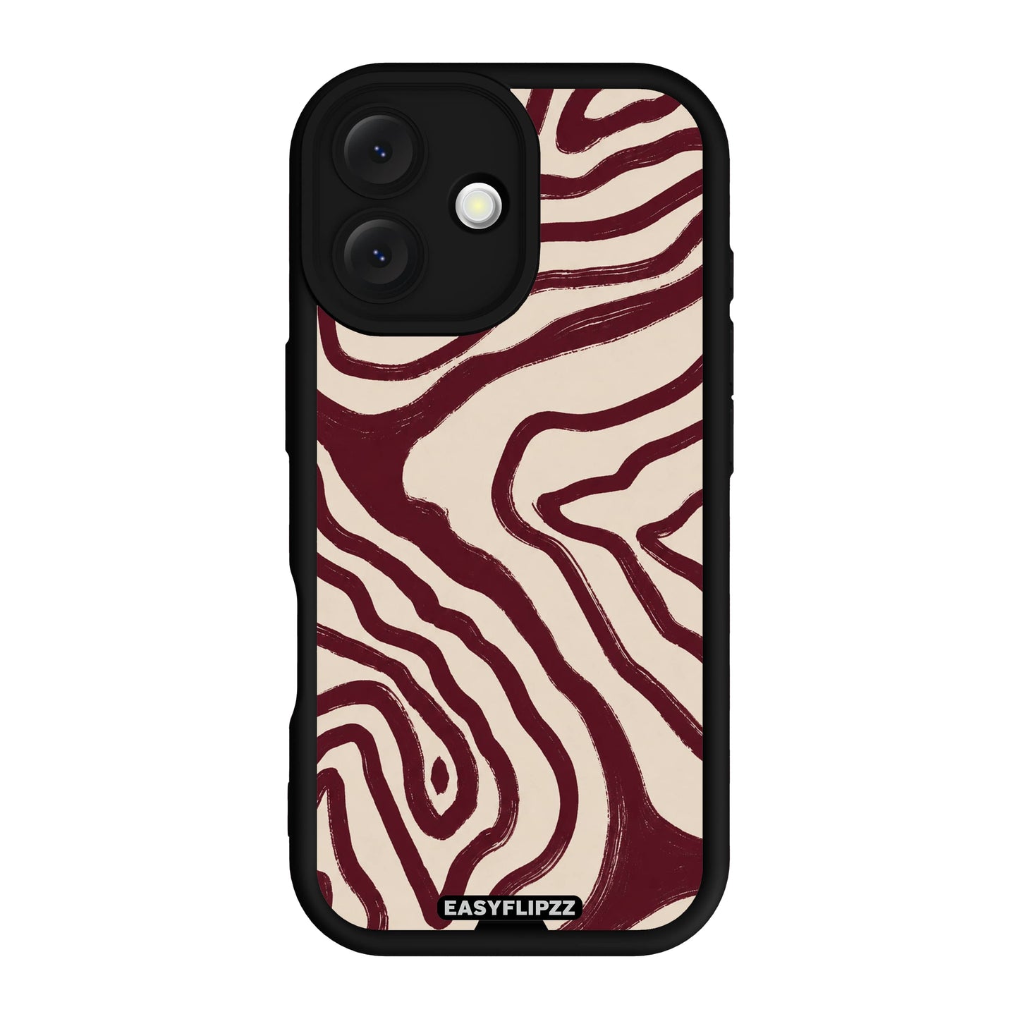 Burgundy Flow - iPhone 17