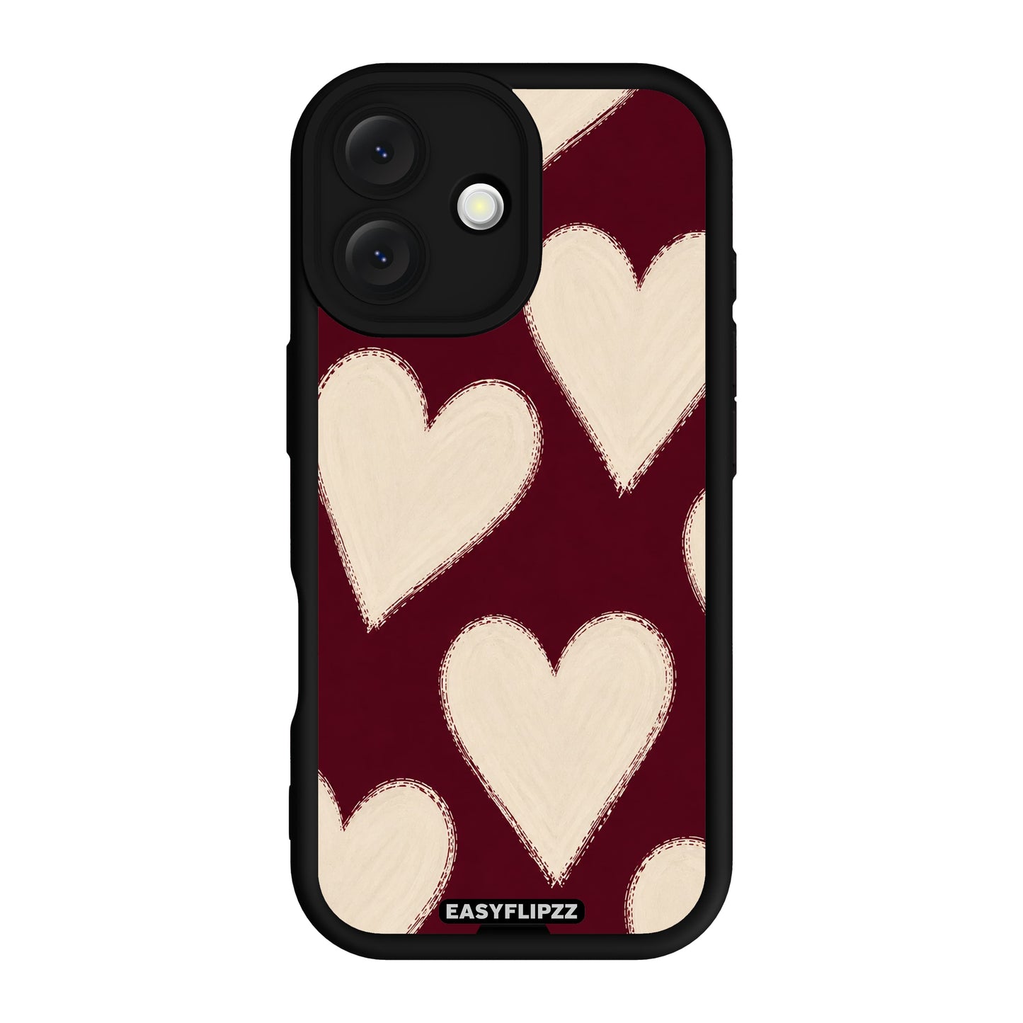 Burgundy Hearts - A05