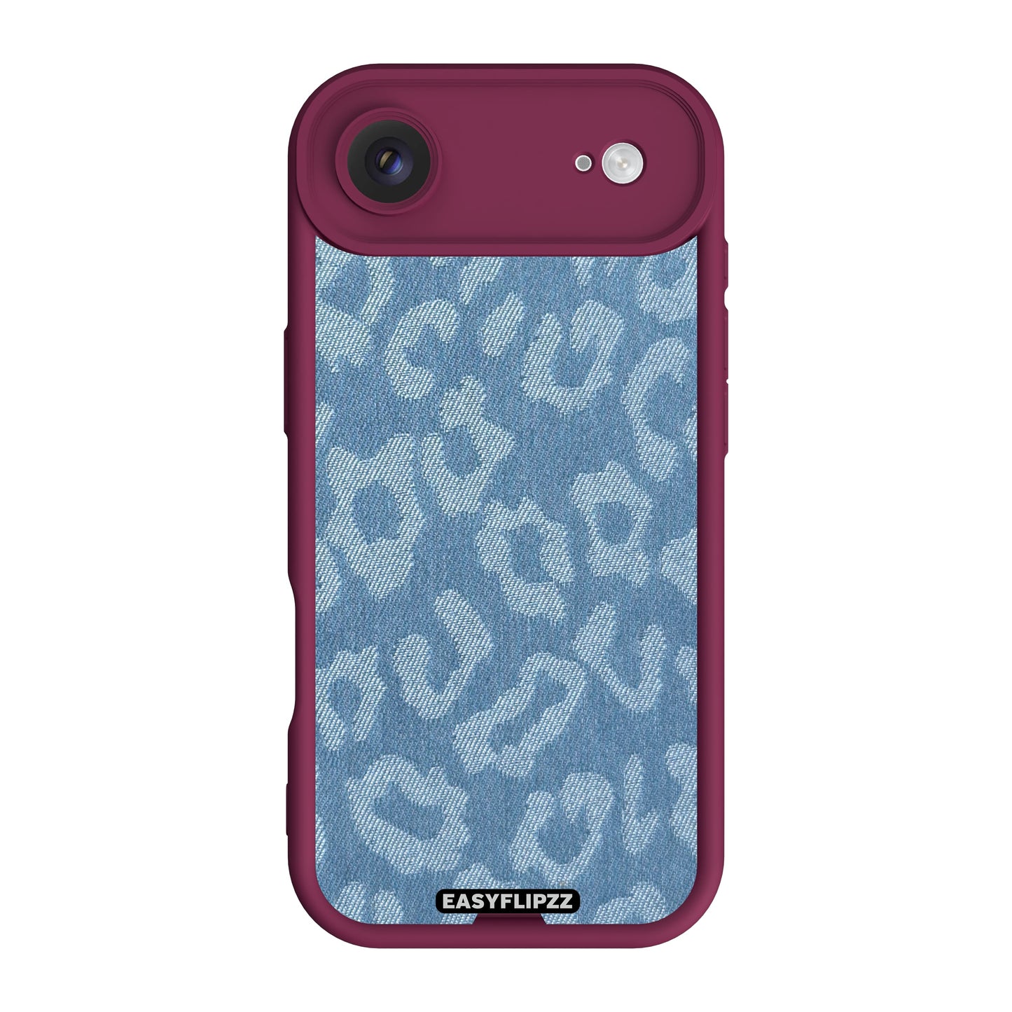 iPhone 17 Air | Burgundy | Jeans Jacquard Medium Leopard | Base Set
