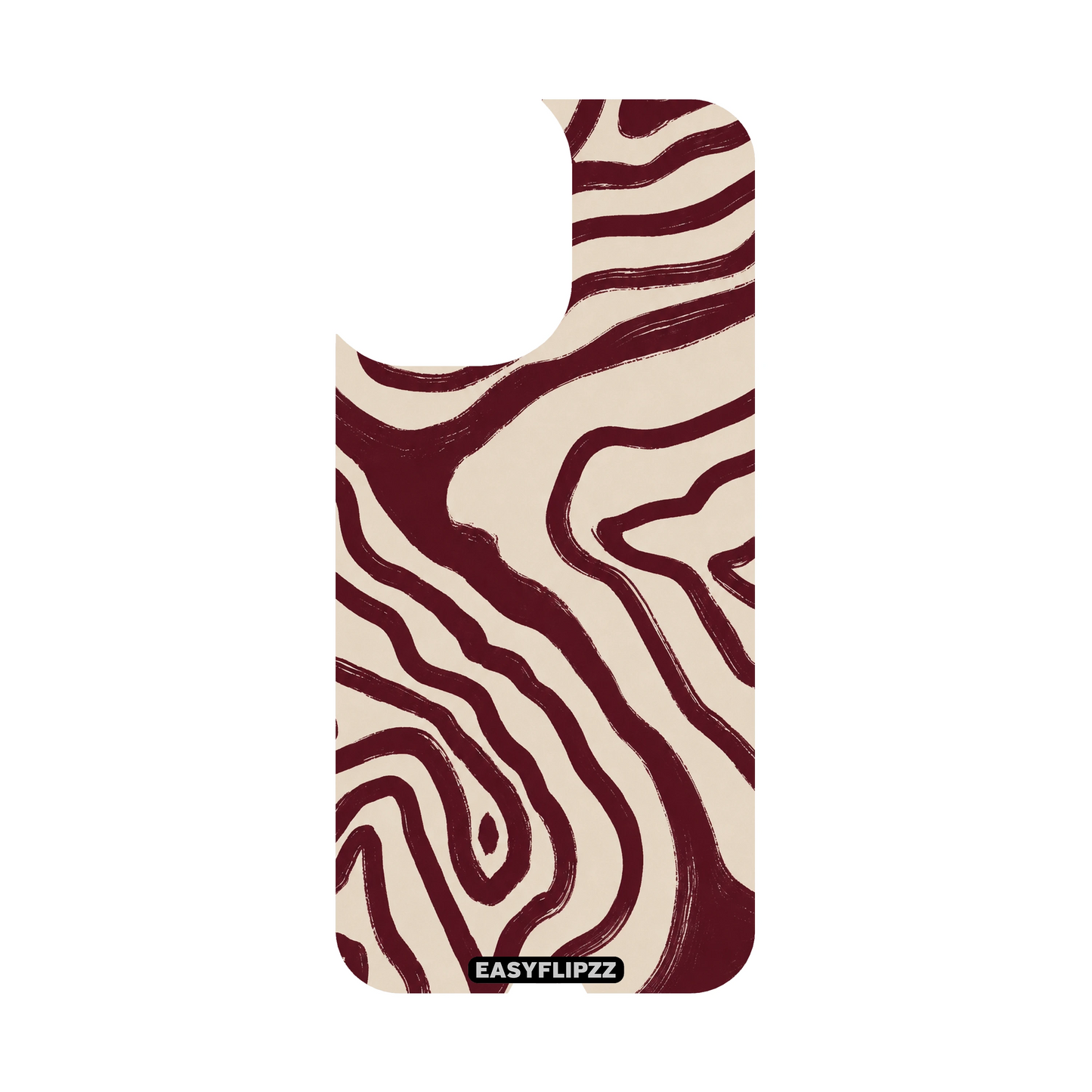 Burgundy Flow Backflipzz - iPhone 16