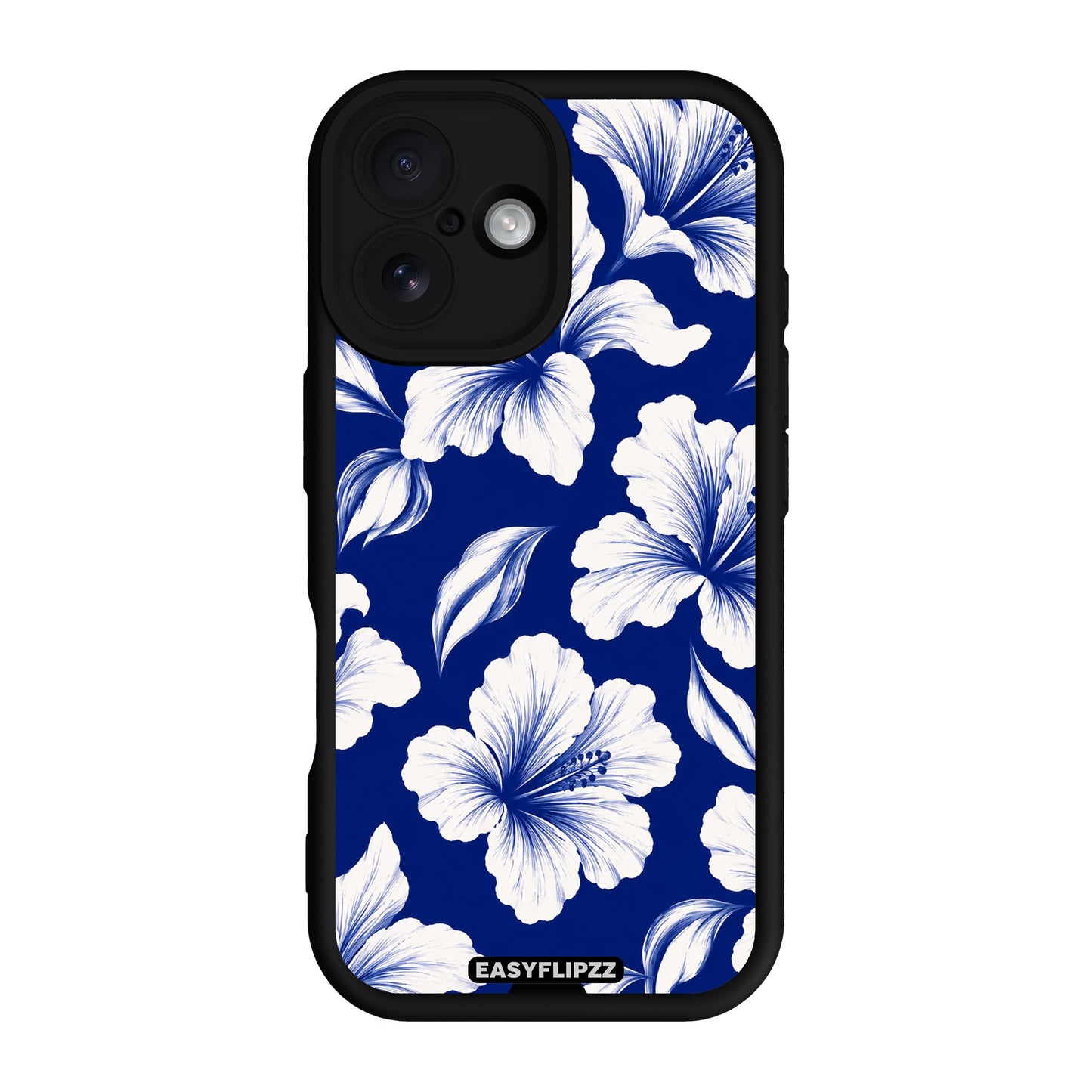 Cobalt Hibiscus - iPhone 16