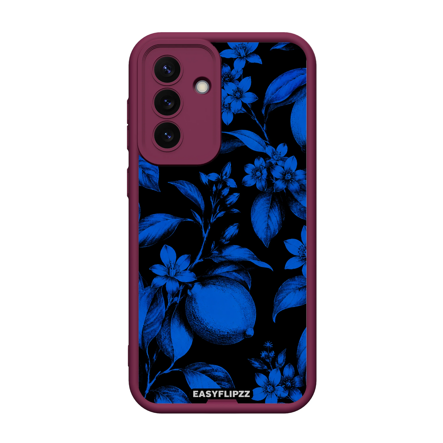 Blue Floral Elegance - S25 FE