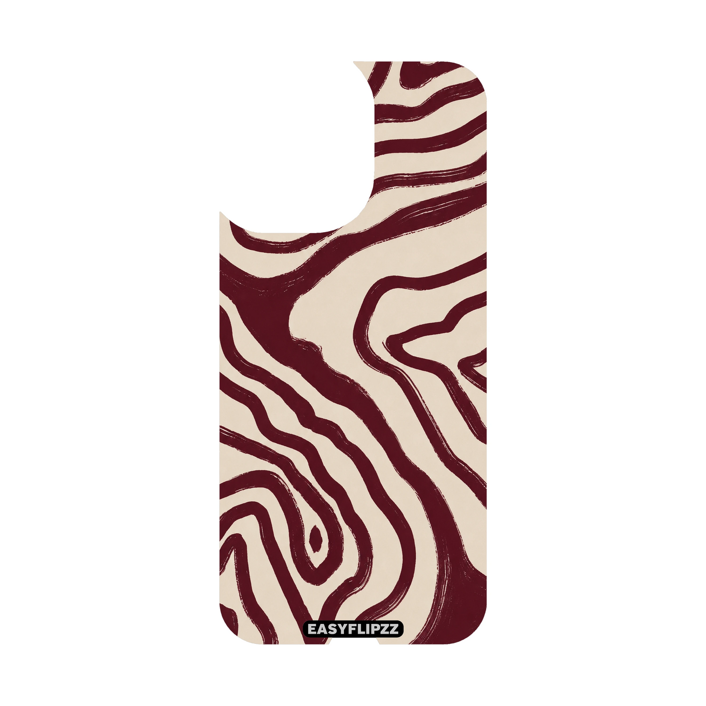 Burgundy Flow Backflipzz - iPhone 17