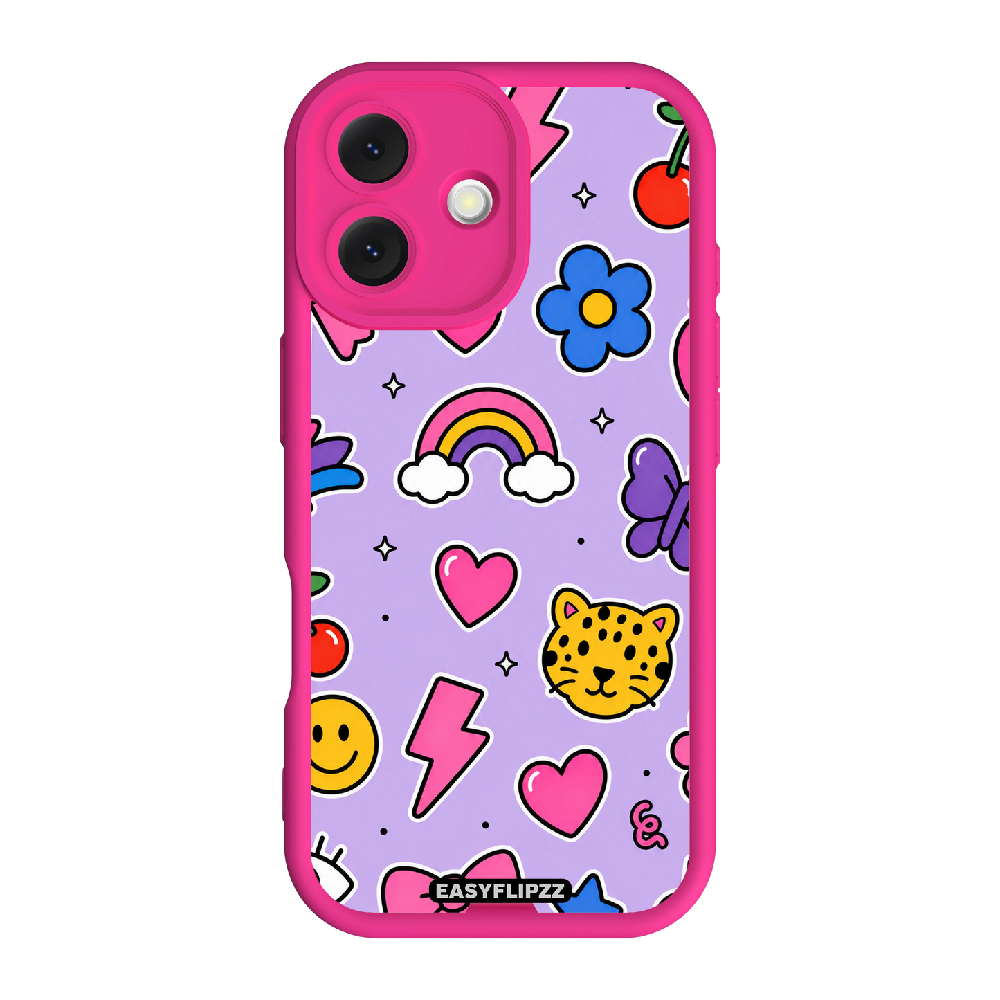 Lavender Sticker Pop - iPhone 17