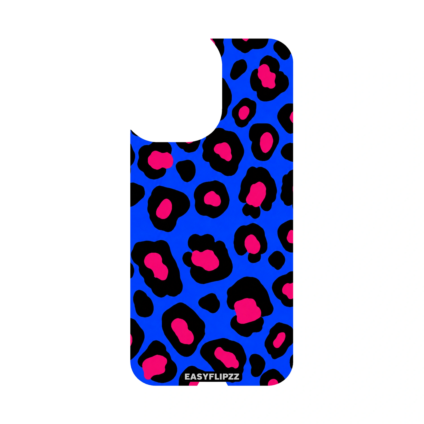 Wild Blue Leopard Backflipzz - iPhone 16 Plus