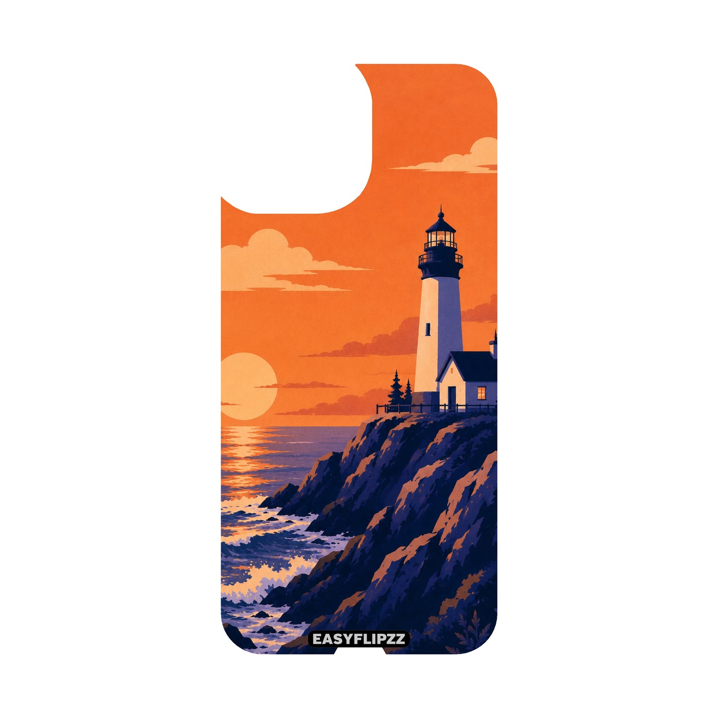 Lighthouse Sunset Backflipzz - iPhone 15 Plus