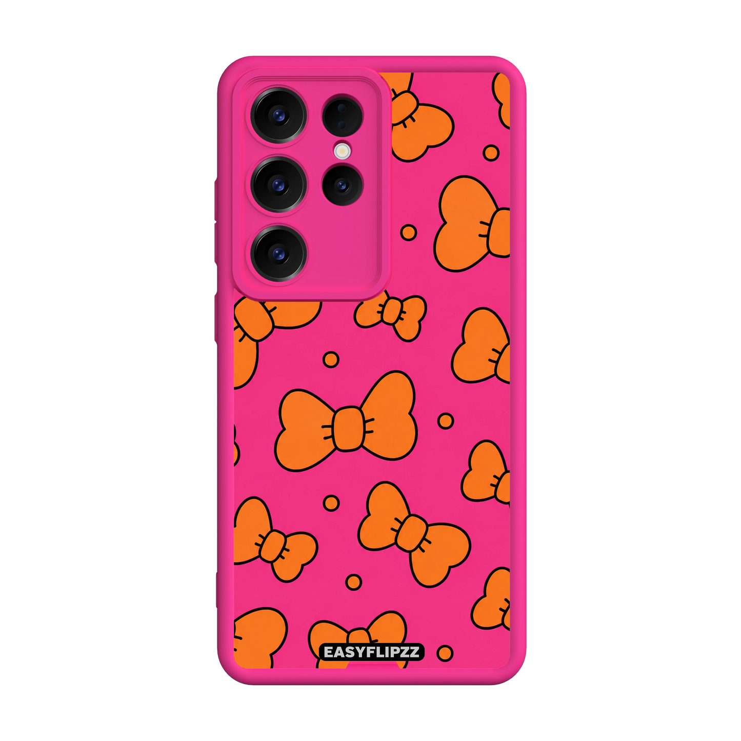 Tangerine Bow Pop - S25 Ultra