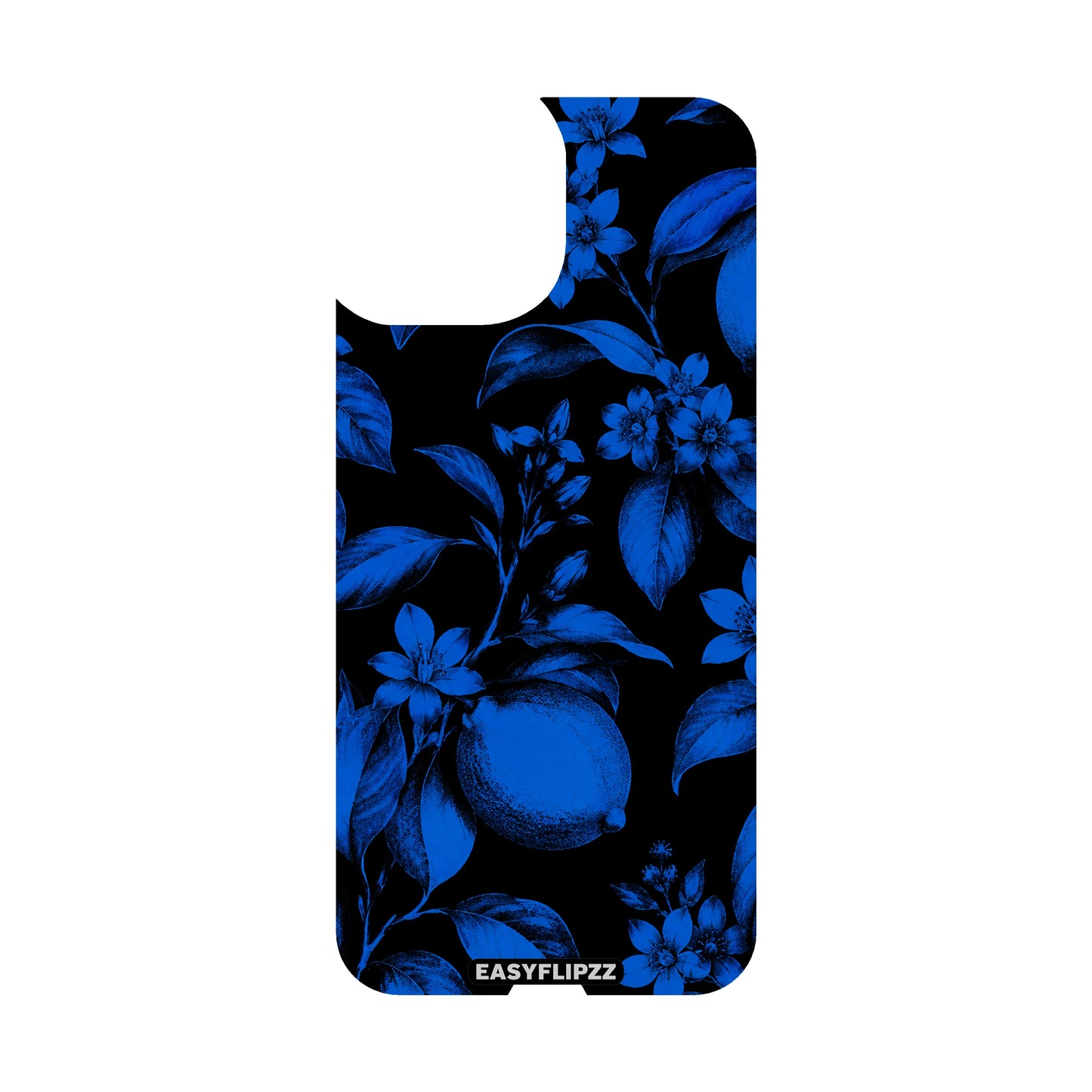 Blue Floral Elegance Backflipzz - iPhone 15