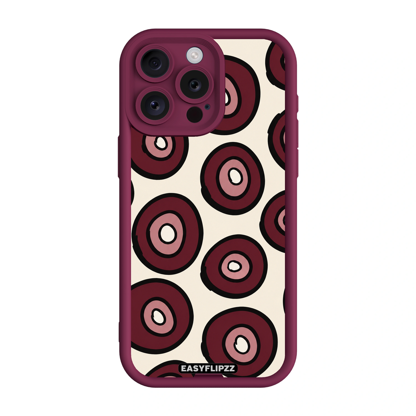 Burgundy Orbit - iPhone 13 Pro Max