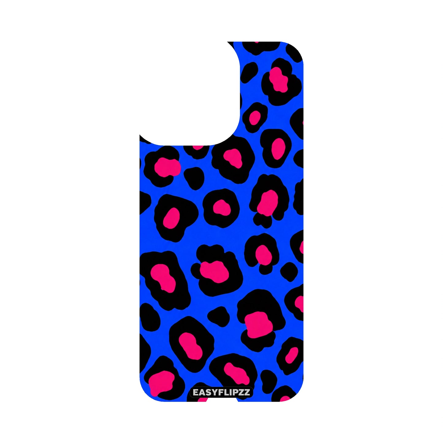 Wild Blue Leopard Backflipzz - iPhone 15 Pro Max