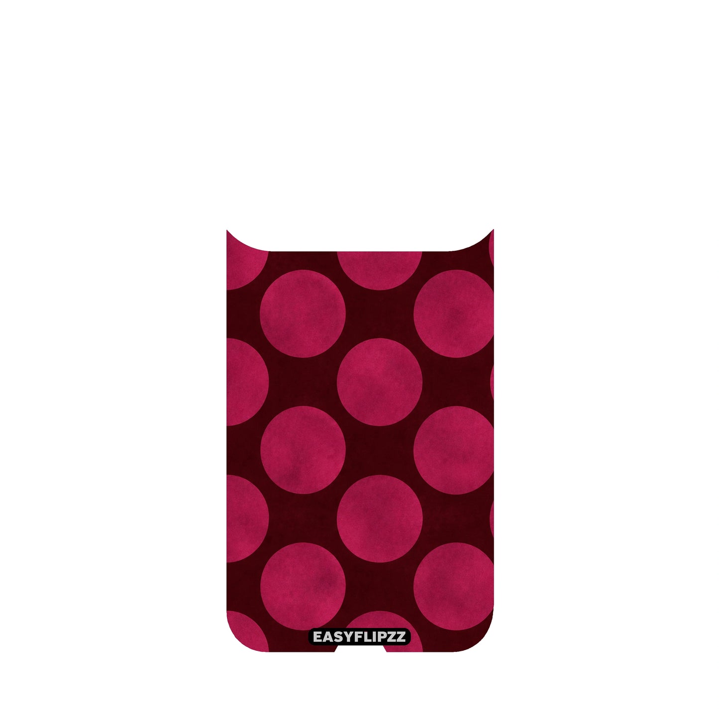 Polkadot Couture Burgundy Backflipzz - iPhone 17 Pro