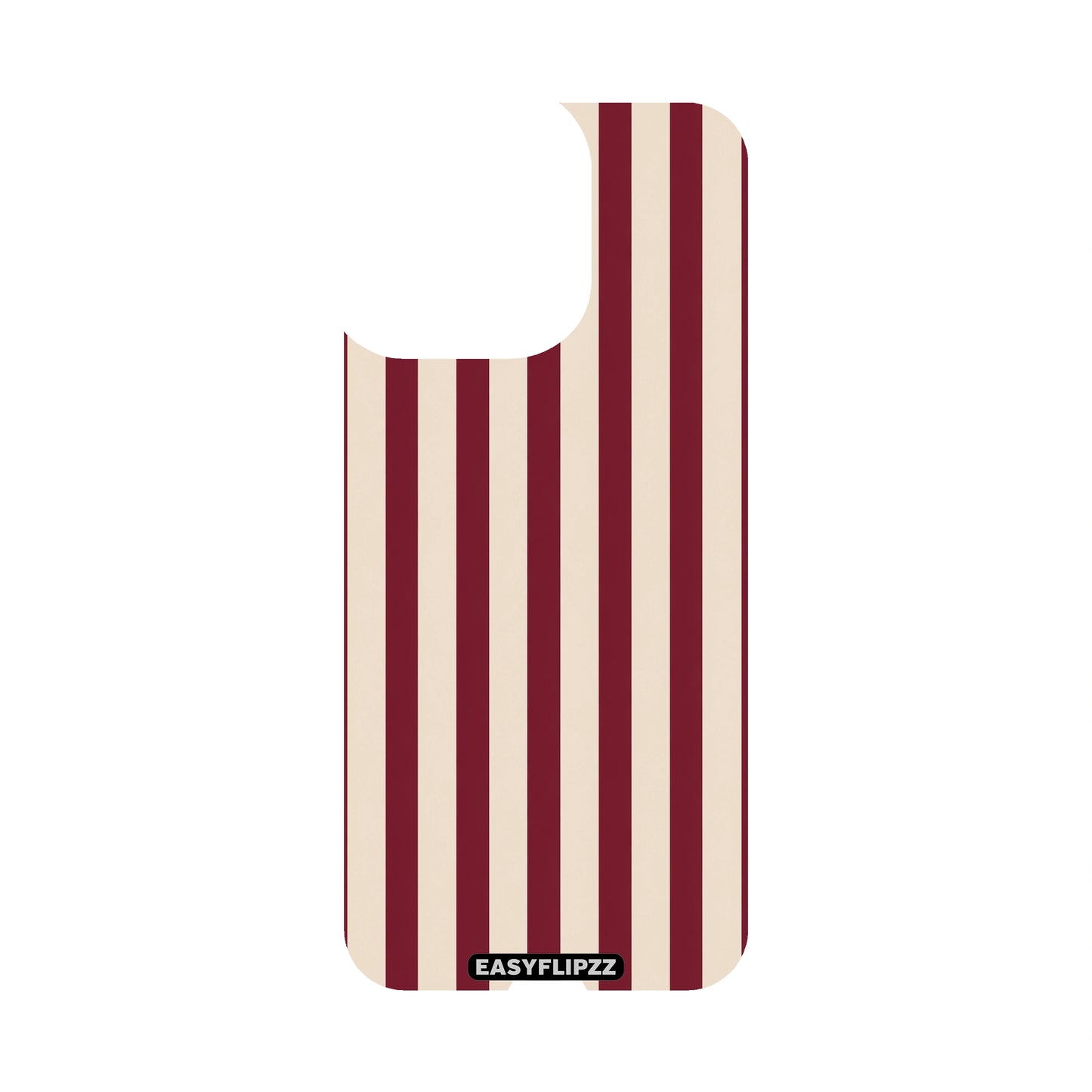 Burgundy Cabana Backflipzz - iPhone 14 Pro