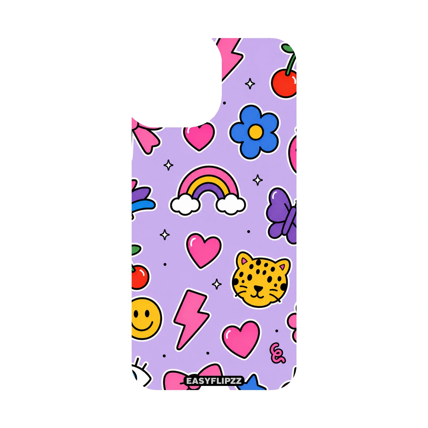 Lavender Sticker Pop Backflipzz - iPhone 14