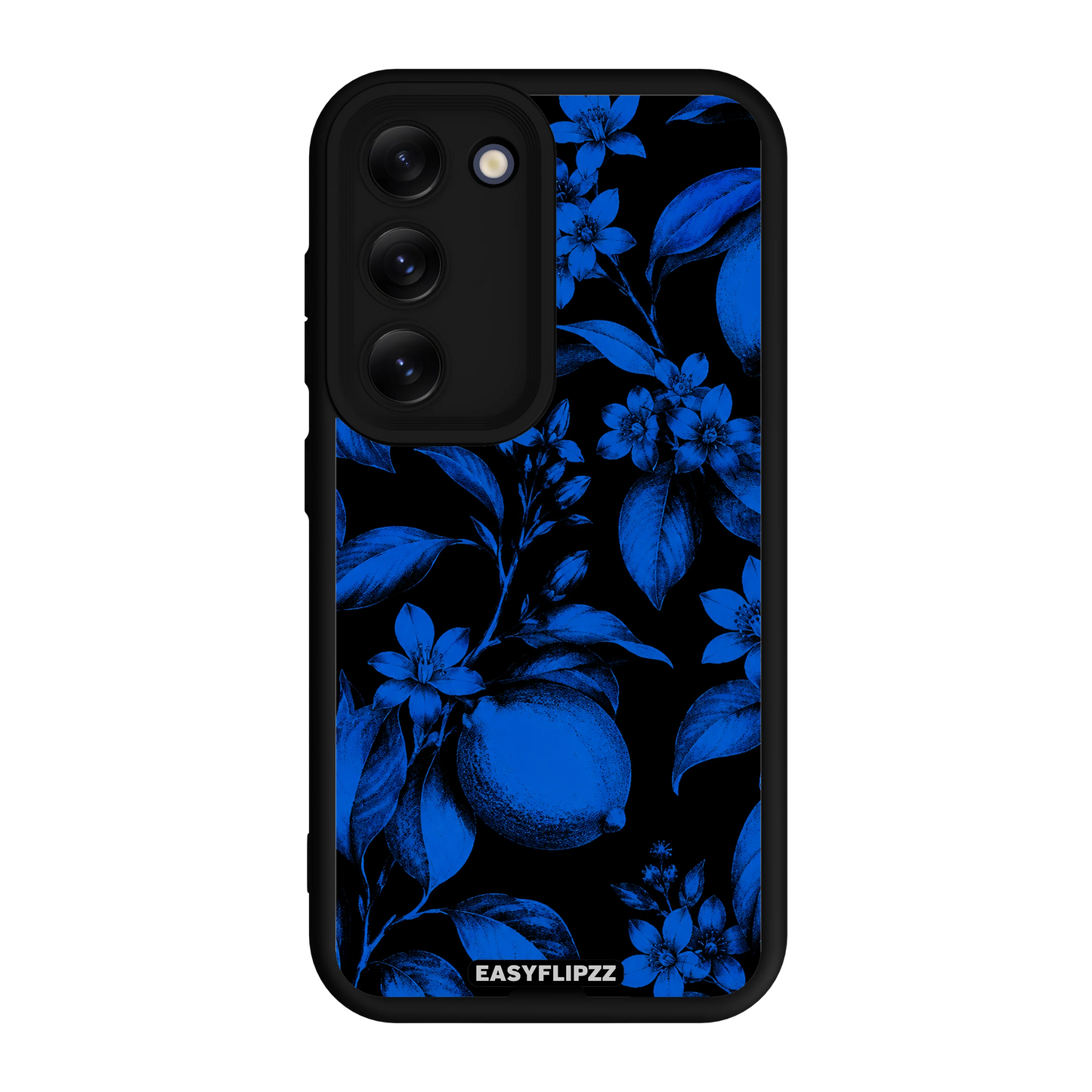 Blue Floral Elegance - S23 Plus