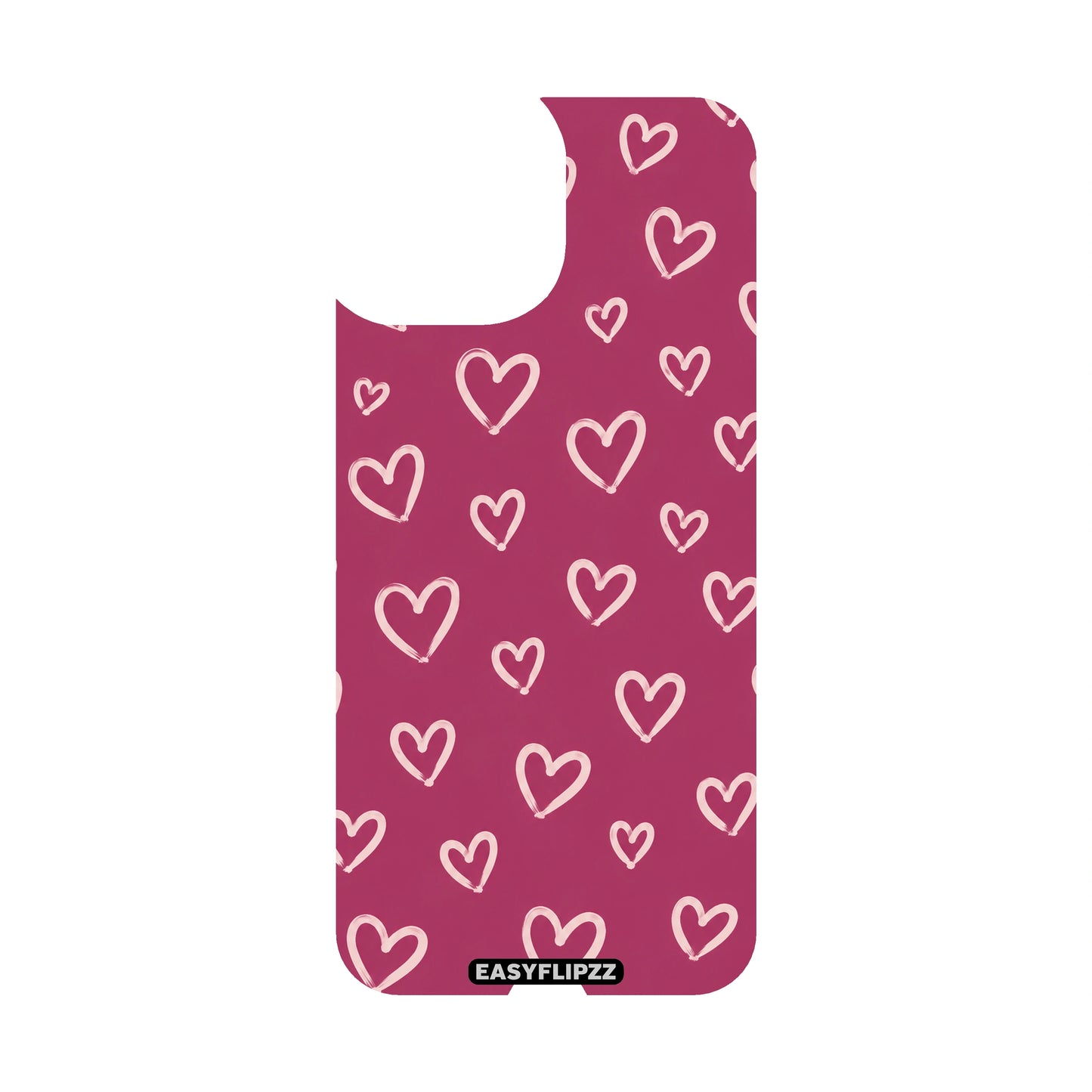Berry Hearts Backflipzz - iPhone 15