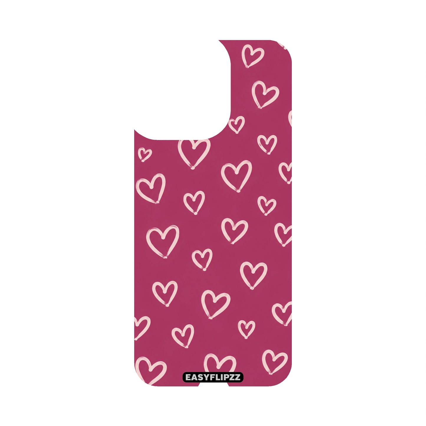 Berry Hearts Backflipzz - iPhone 12 Pro