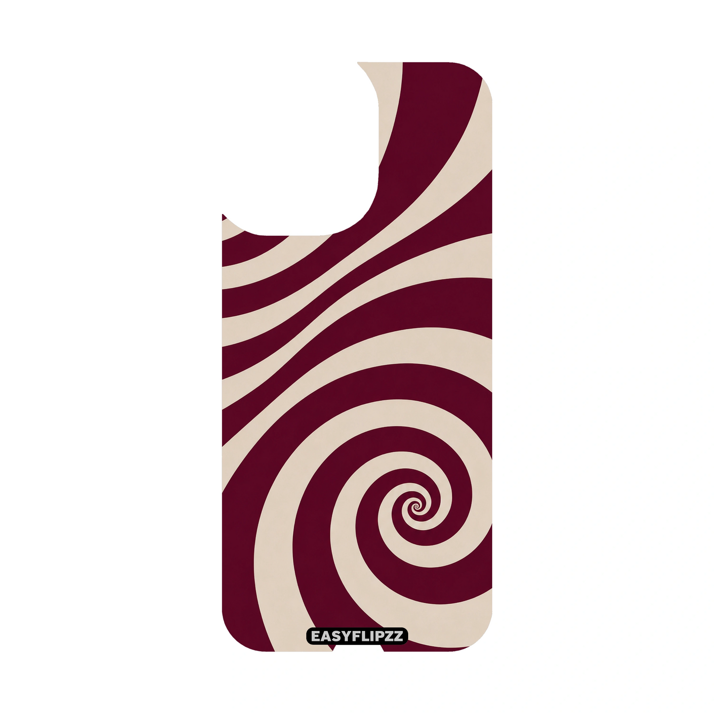 Hypnotica Burgundy Backflipzz - iPhone 17