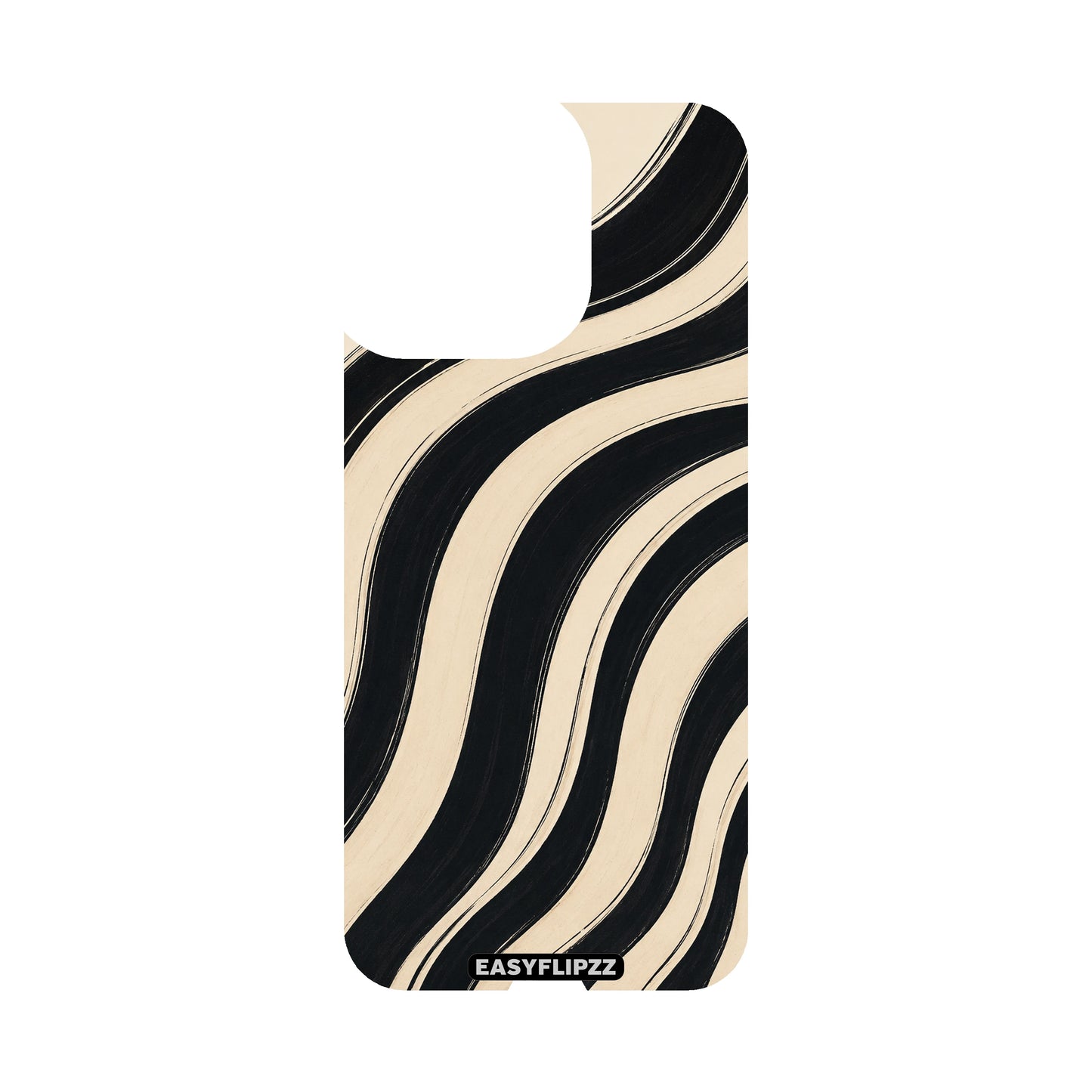 Black Shell Backflipzz - iPhone 15 Pro
