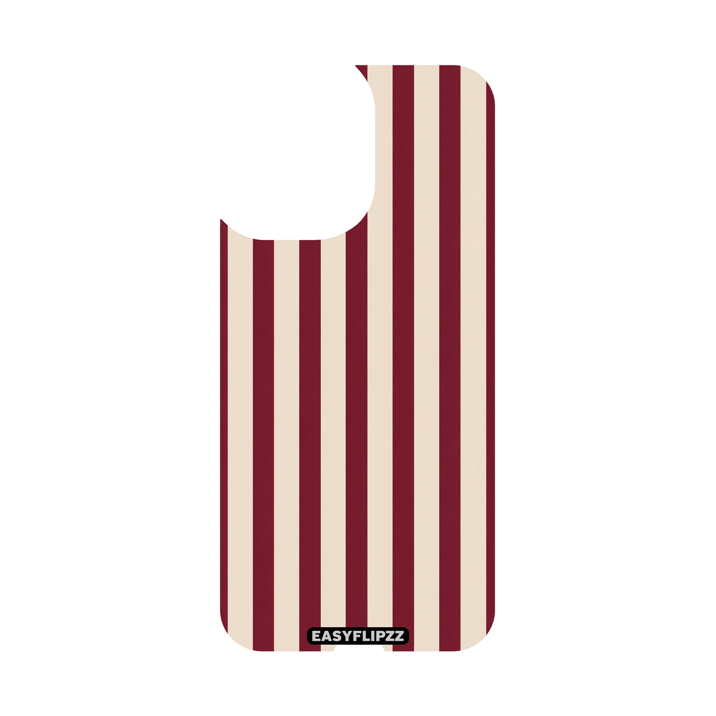 Burgundy Cabana Backflipzz - iPhone 16 Plus