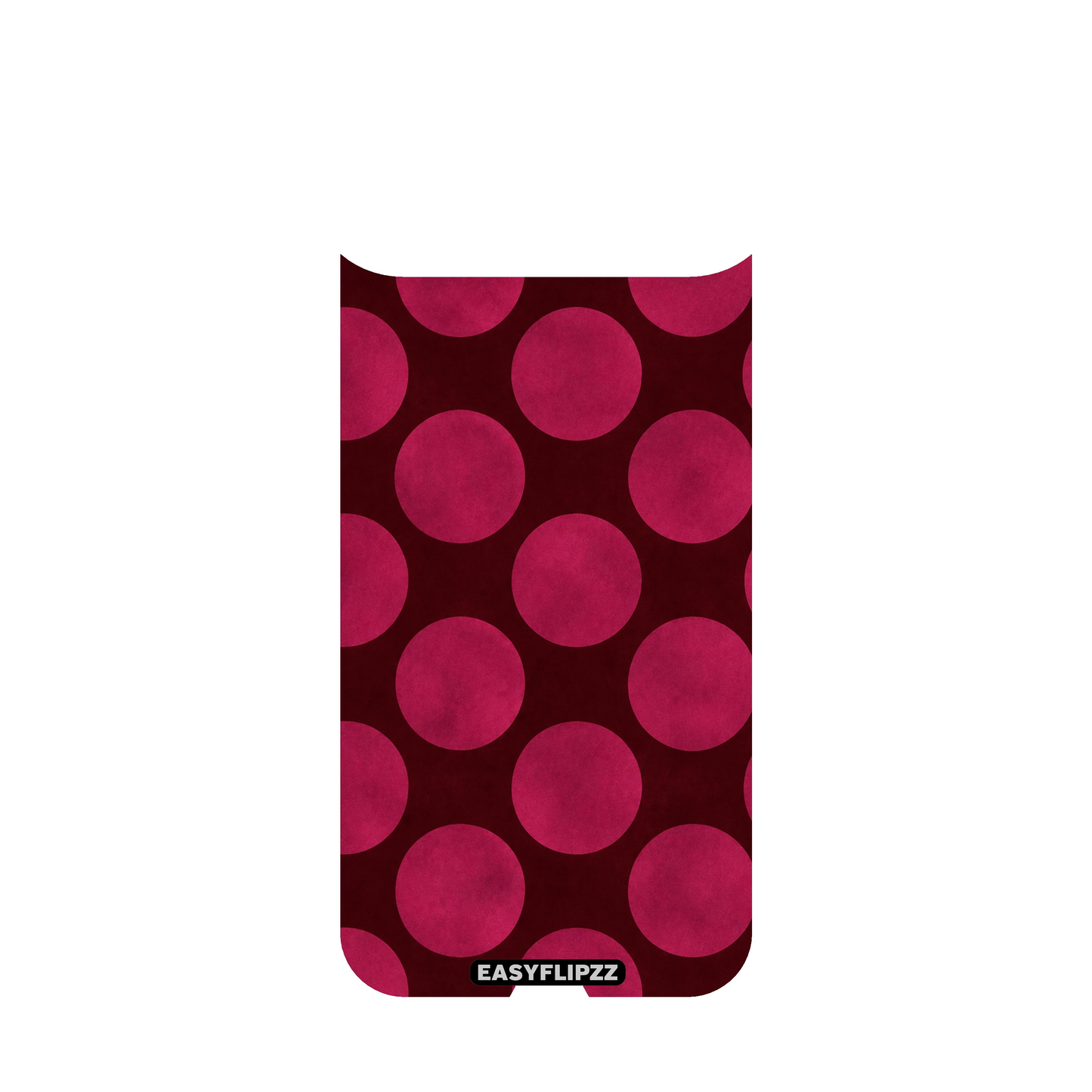 Polkadot Couture Burgundy Backflipzz - iPhone 17 Air