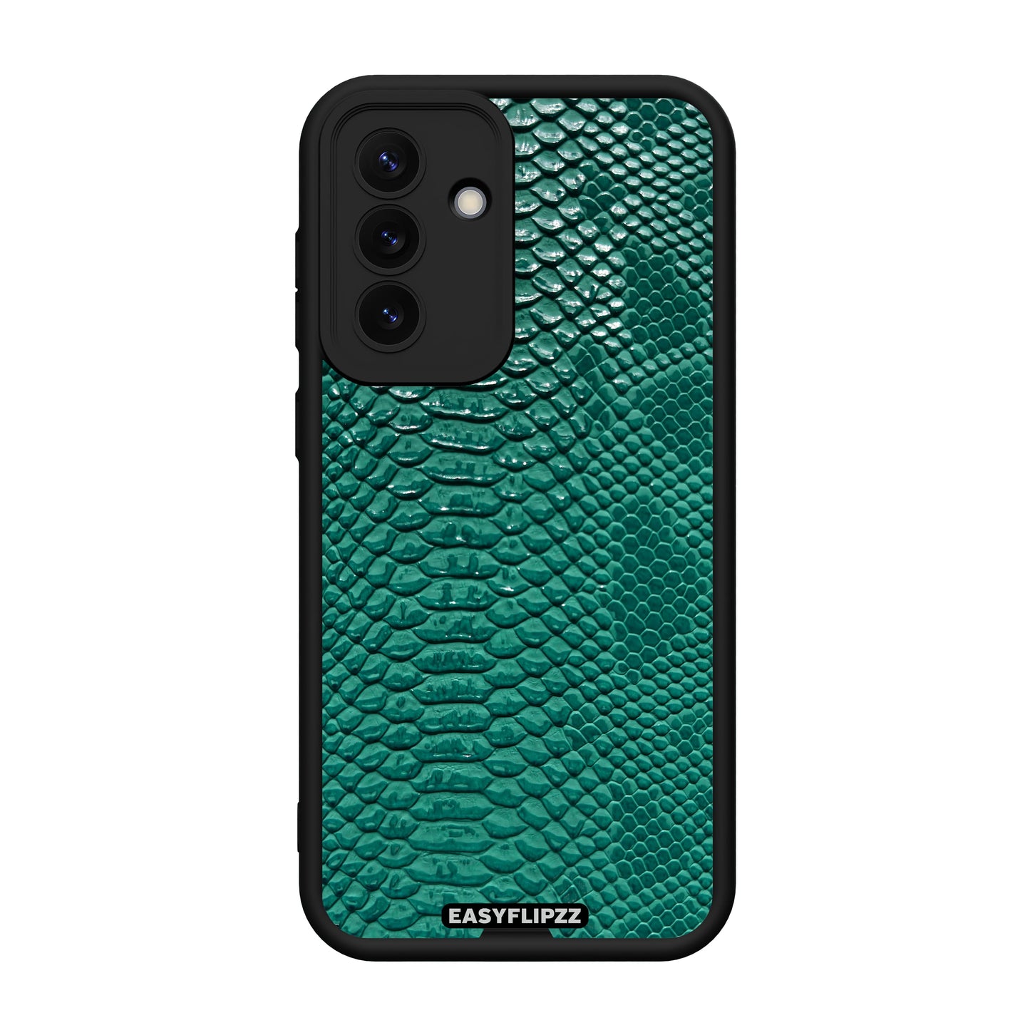 A16 | Black | Snake Vegan Leather Emerald | Base Set