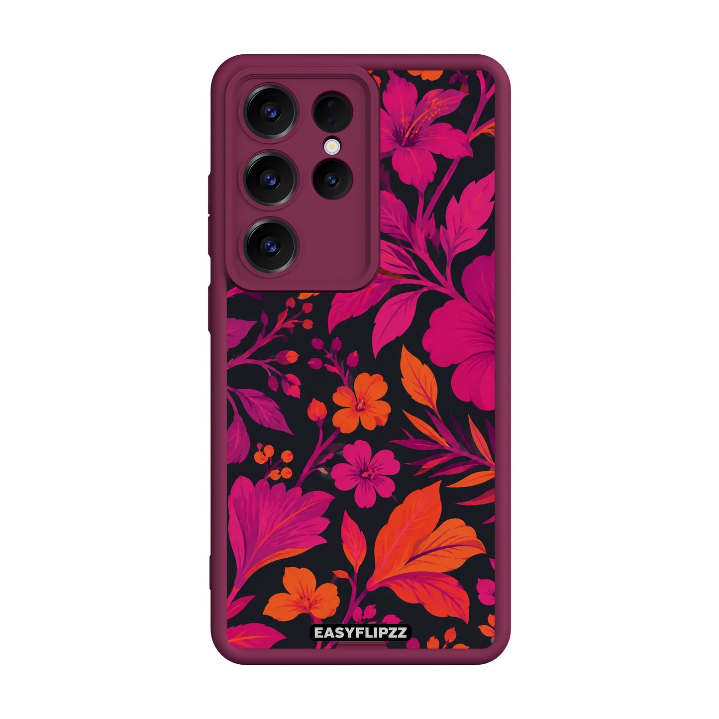 Midnight Hibiscus  - S22 Ultra