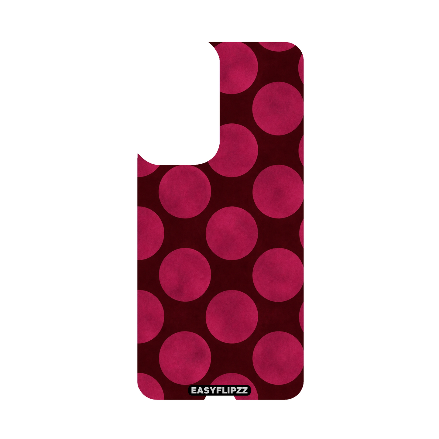Polkadot Couture Burgundy Backflipzz - A54