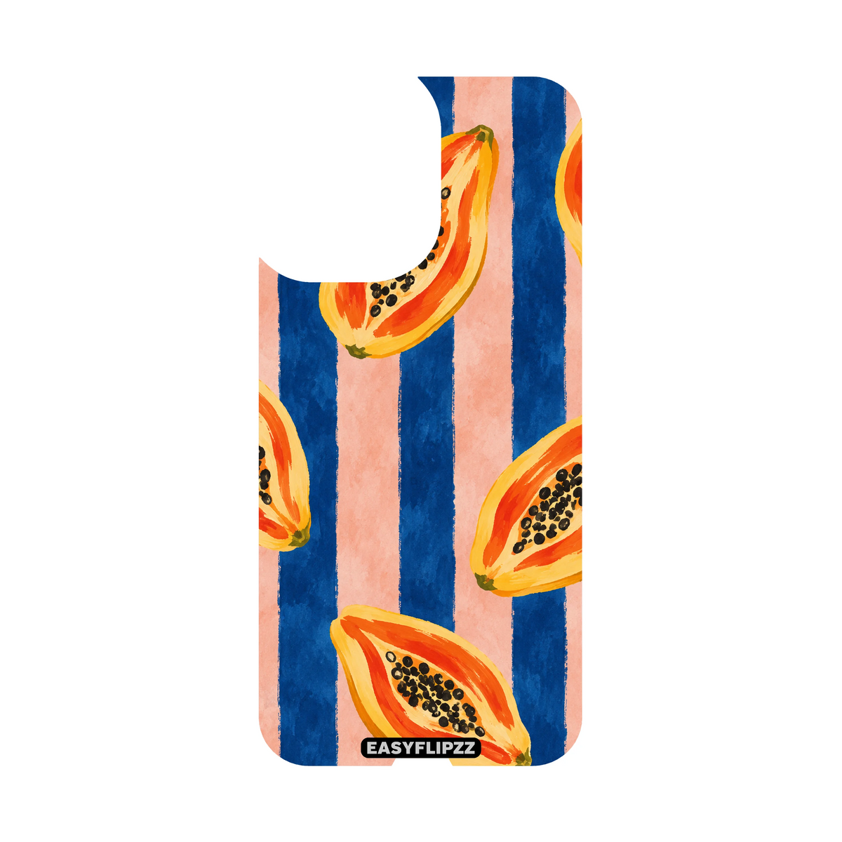 Papaya Stripe Backflipzz - iPhone 16 Plus