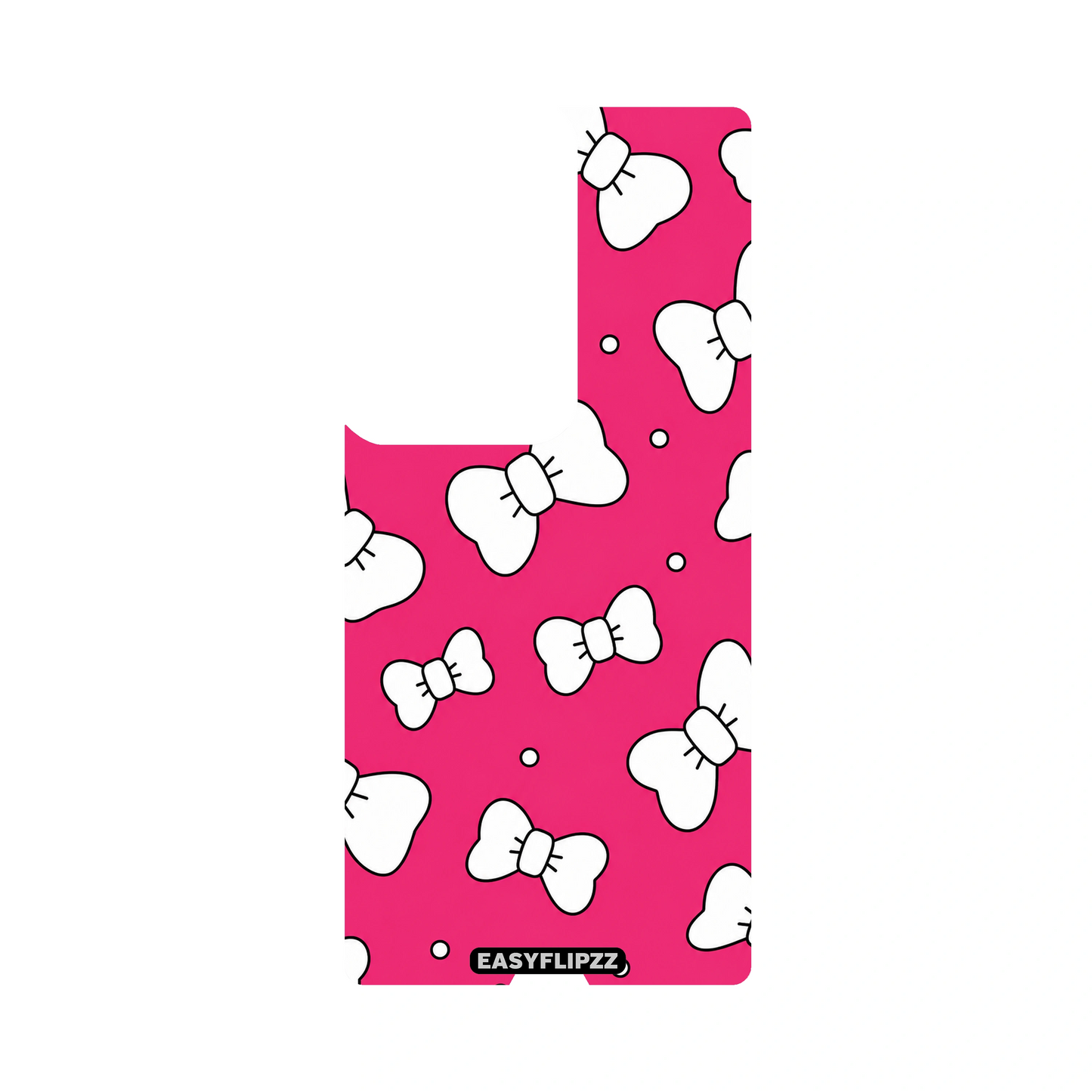White Bow Pop Backflipzz - S26 Ultra