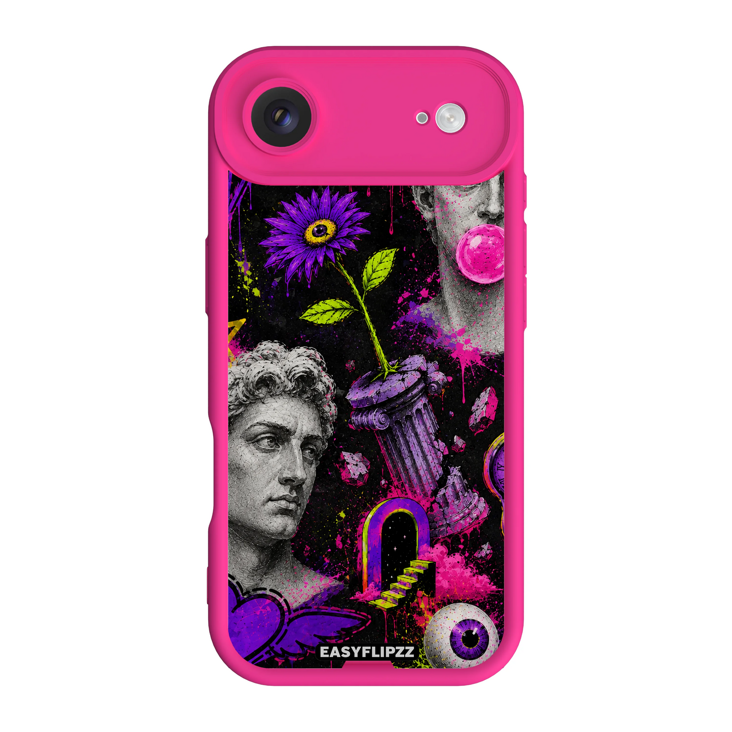 Neon Graffiti Bust - iPhone 17 Air