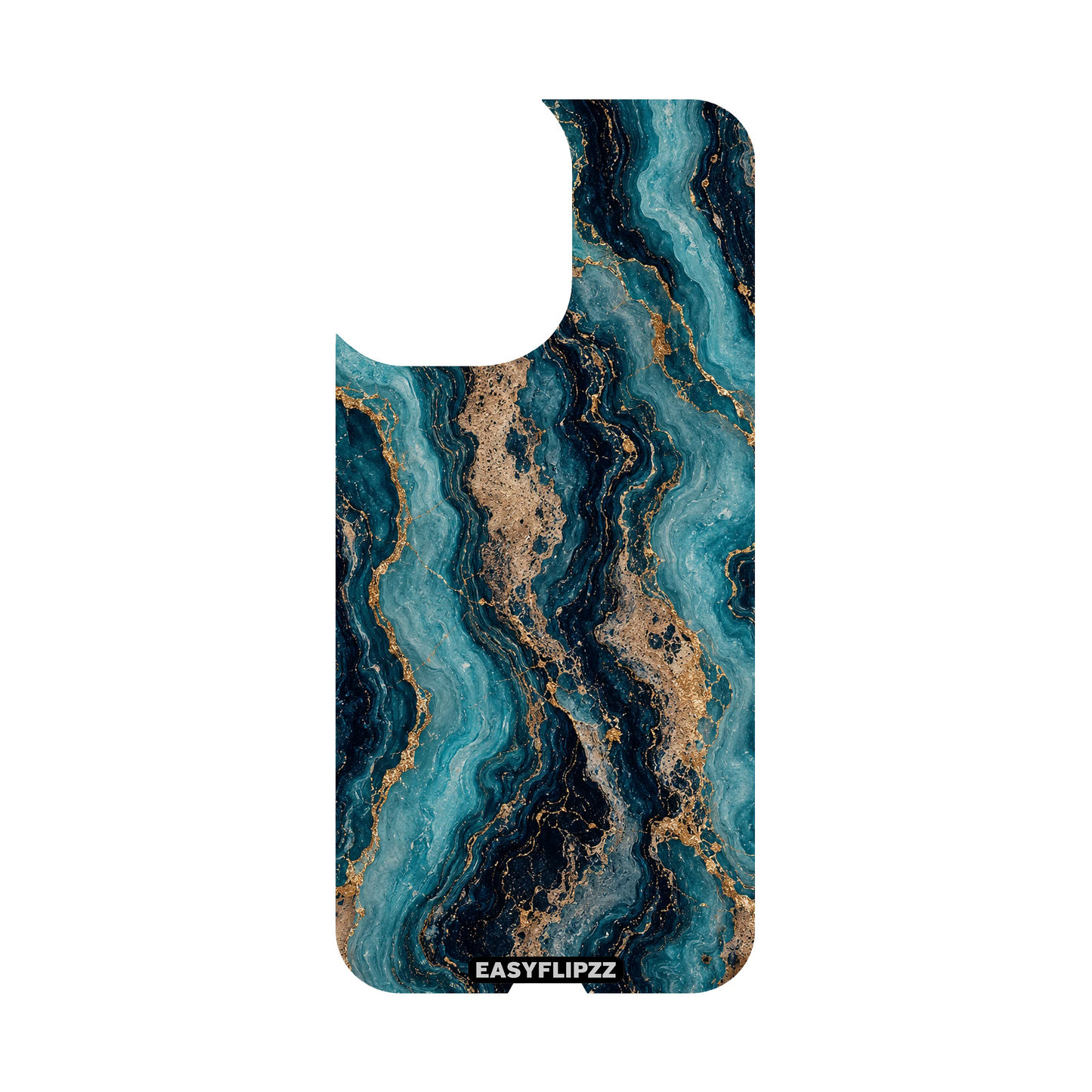 Ocean Marble Backflipzz - iPhone 16 Plus