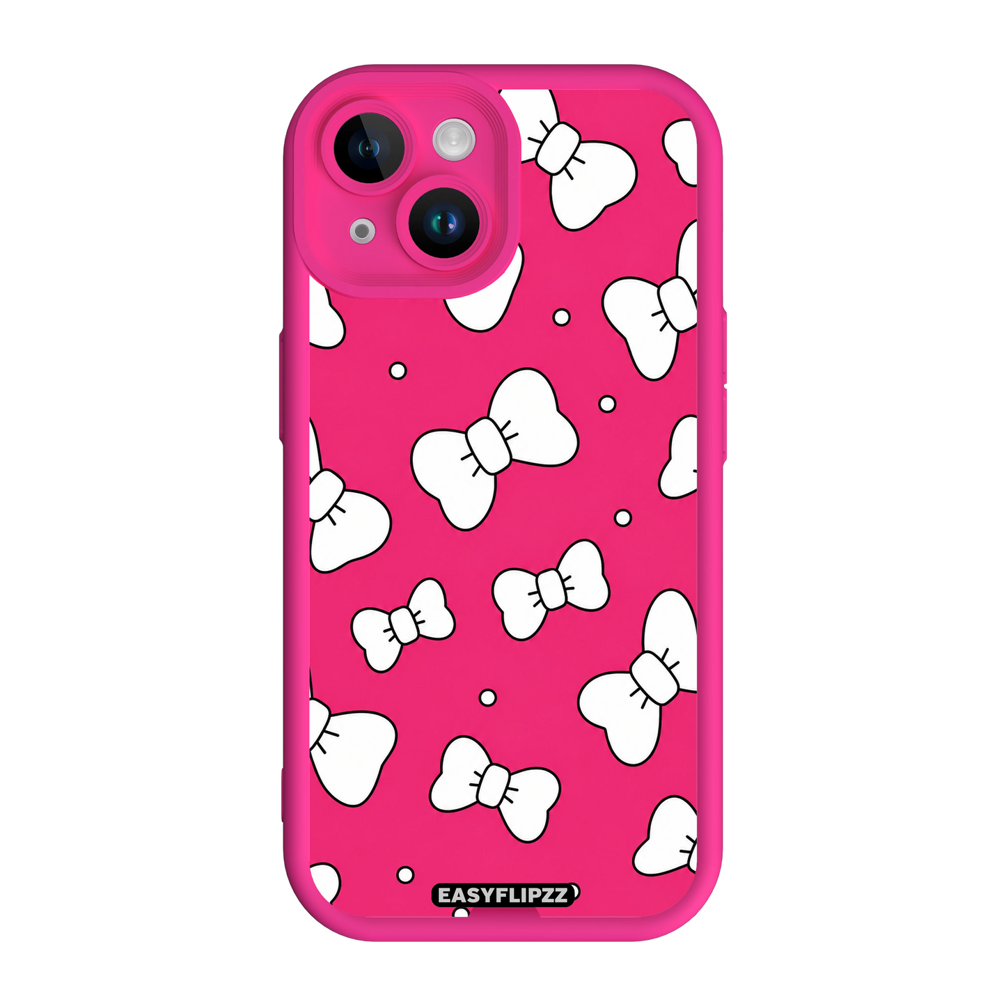 White Bow Pop - iPhone 15
