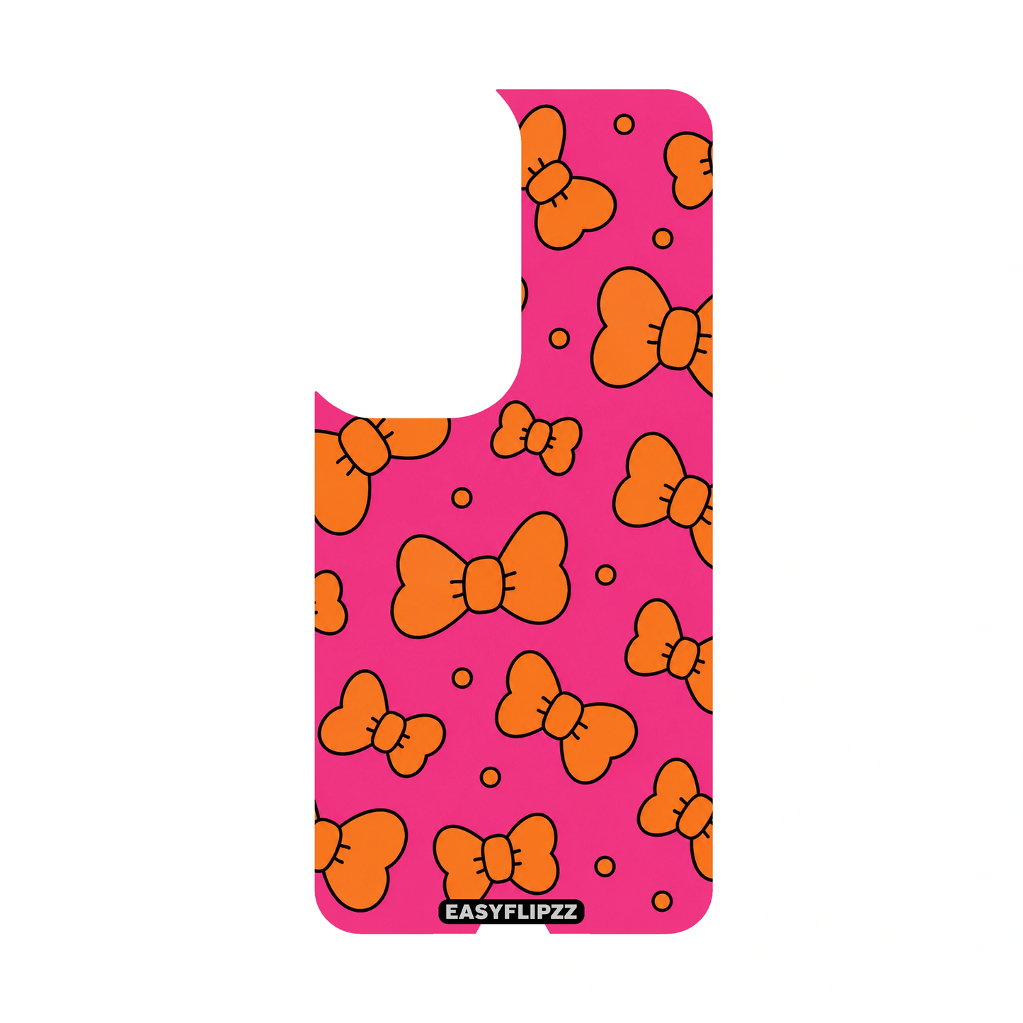 Tangerine Bow Pop Backflipzz - S22 Plus