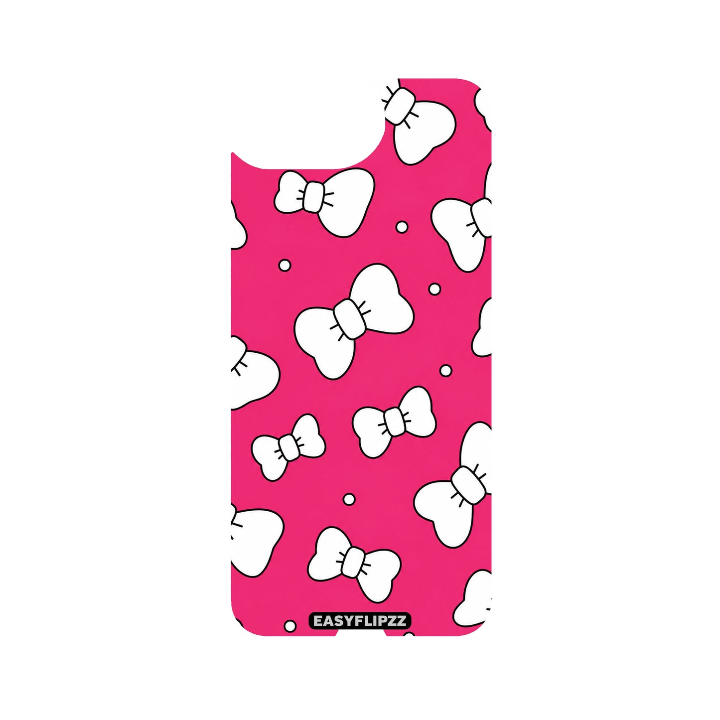 White Bow Pop Backflipzz - iPhone 17e