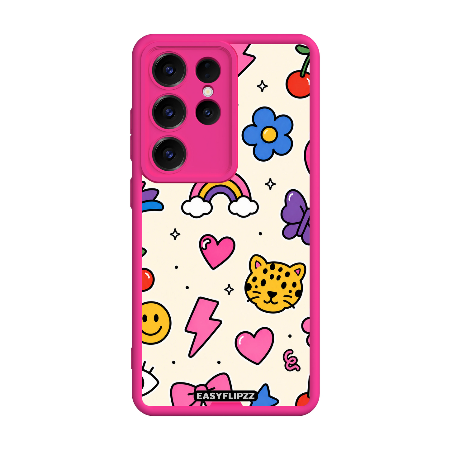 Cream Sticker Pop - S24 Ultra