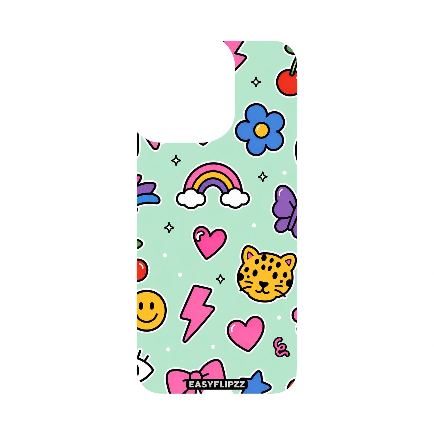 Mint Sticker Pop Backflipzz - iPhone 14 Pro